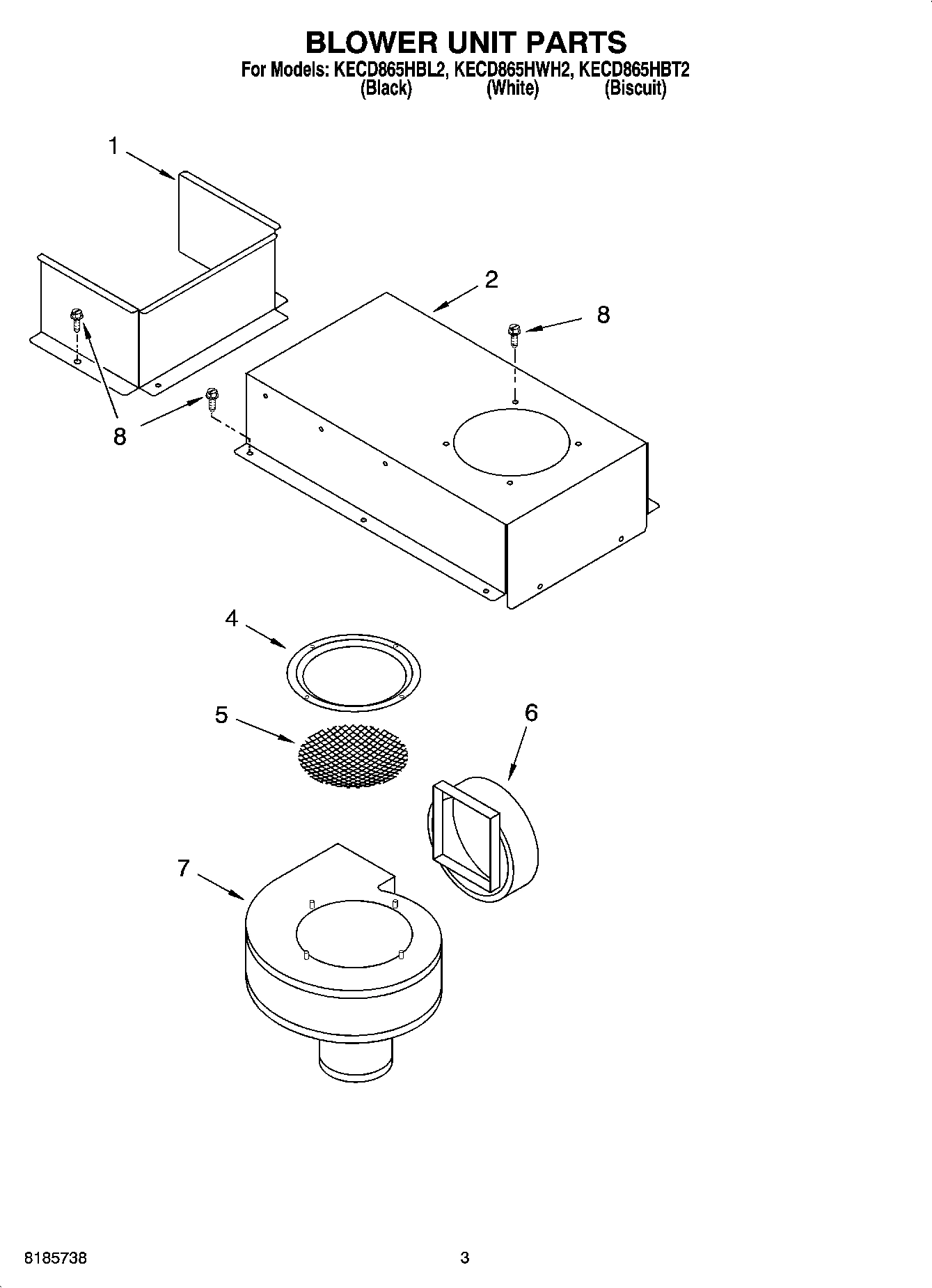 02 - BLOWER UNIT PARTS, OPTIONAL PARTS