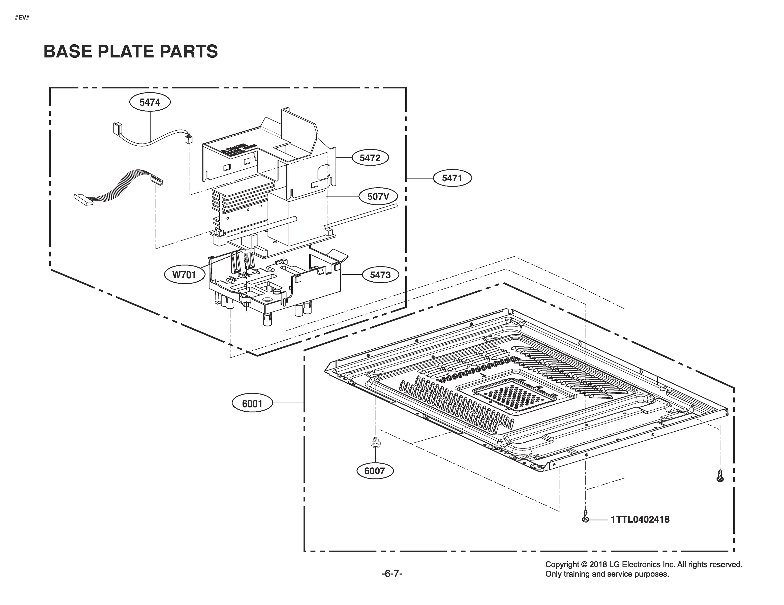 BASE PLATE PARTS
