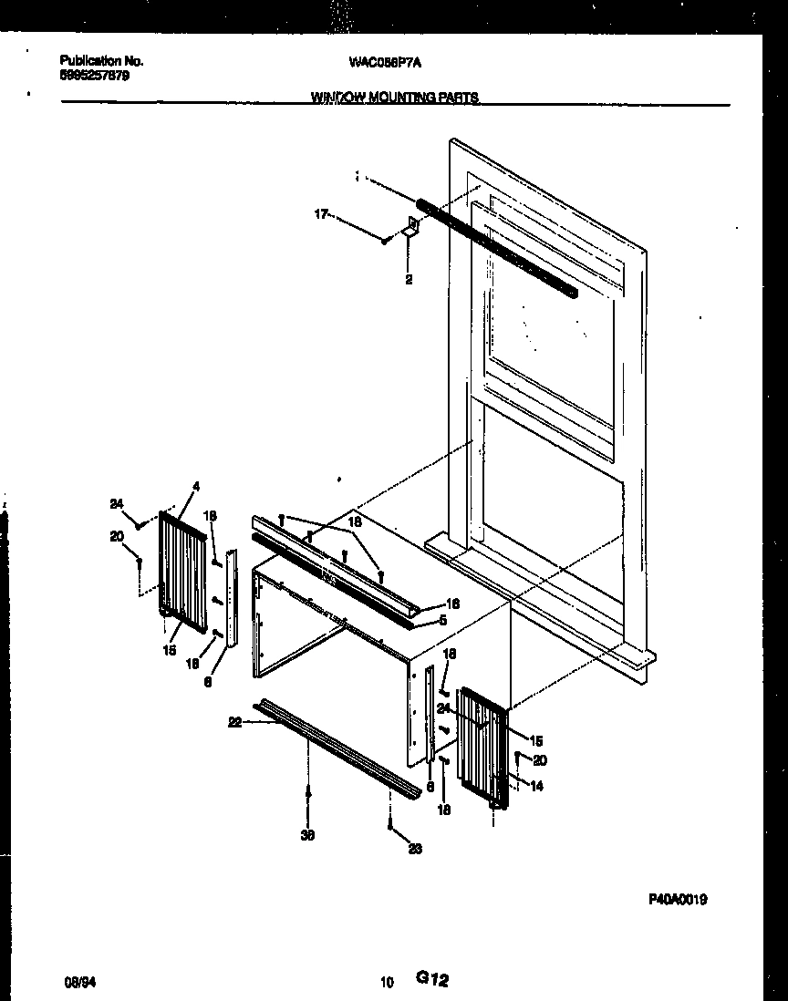 06 - WINDOW MOUNTING PARTS