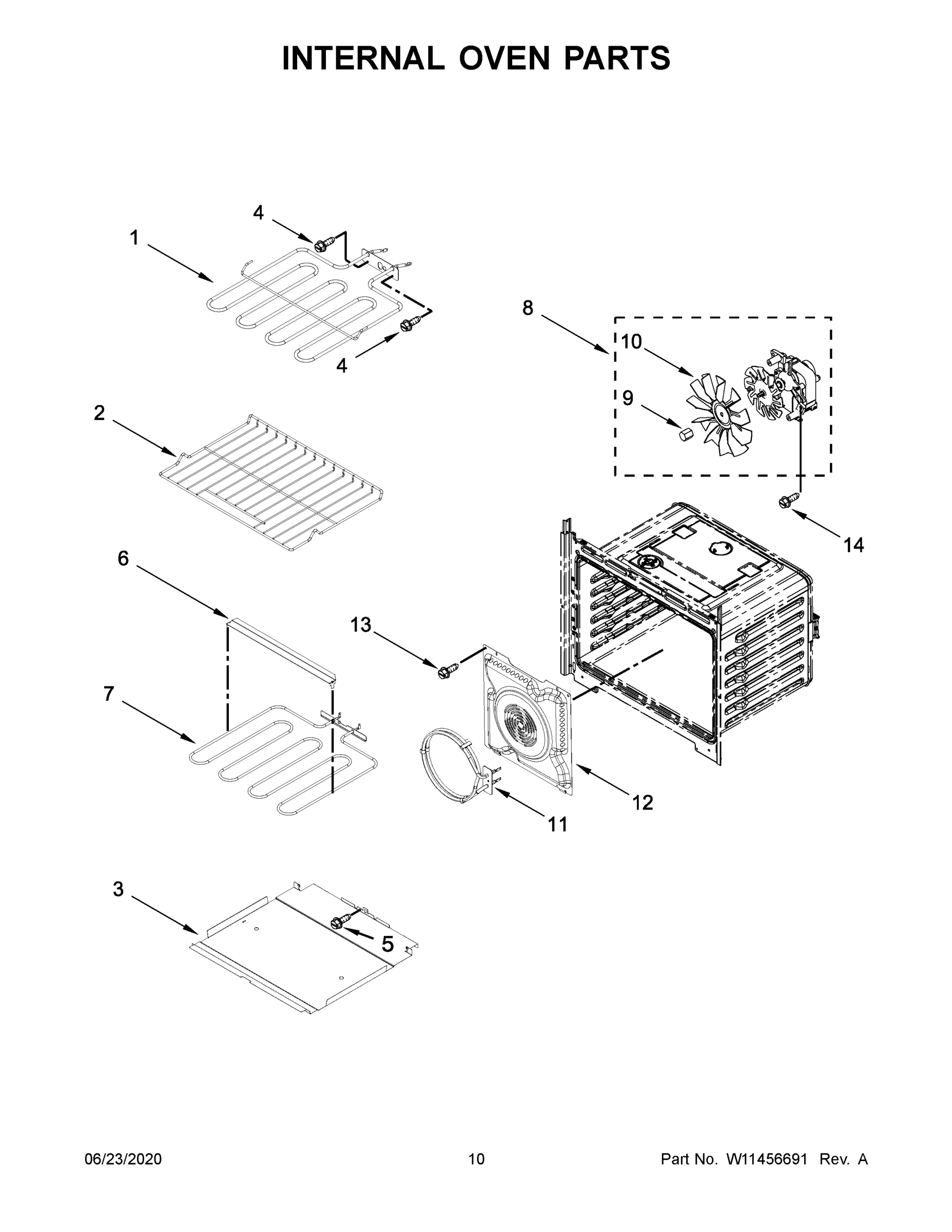 06 - INTERNAL OVEN PARTS