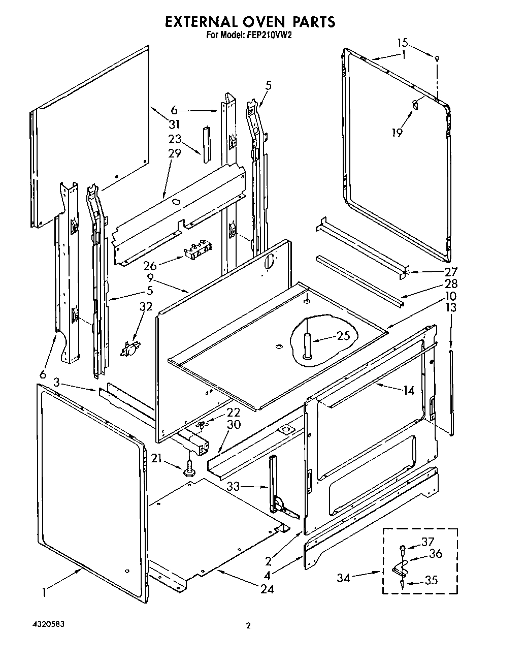 02 - EXTERNAL OVEN, LIT/OPTIONAL