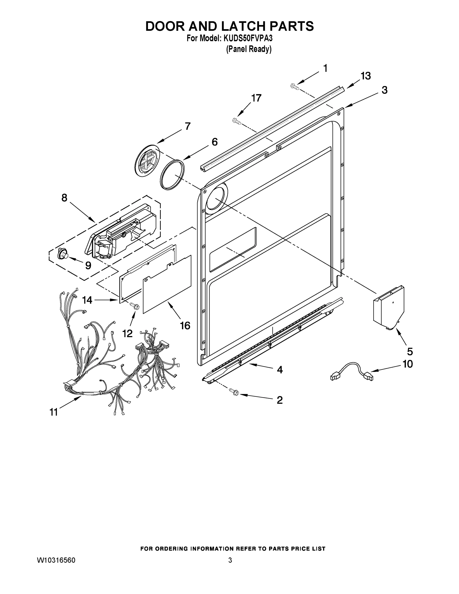 03 - DOOR AND LATCH PARTS