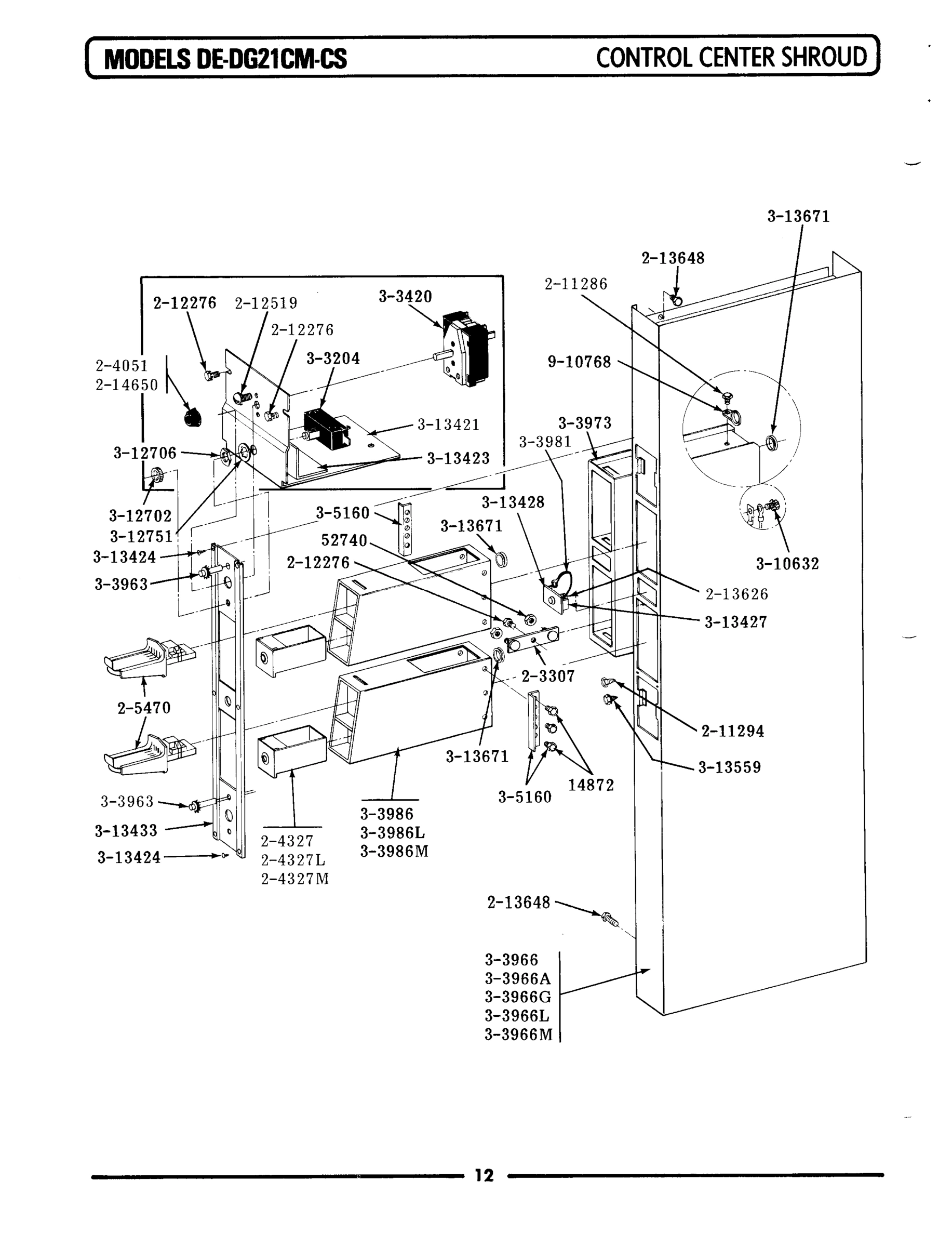 03 - CONTROL CENTER SHROUD