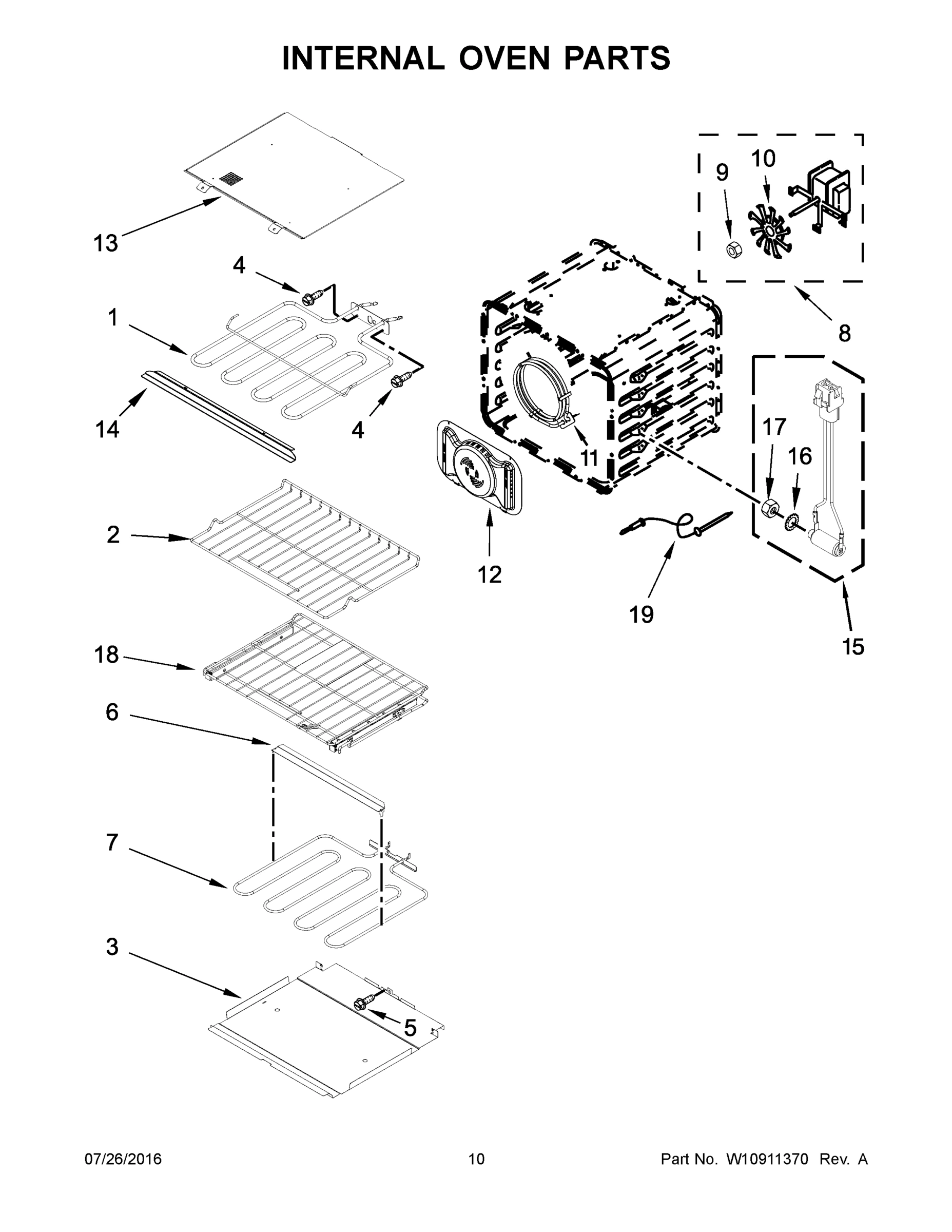06 - INTERNAL OVEN PARTS