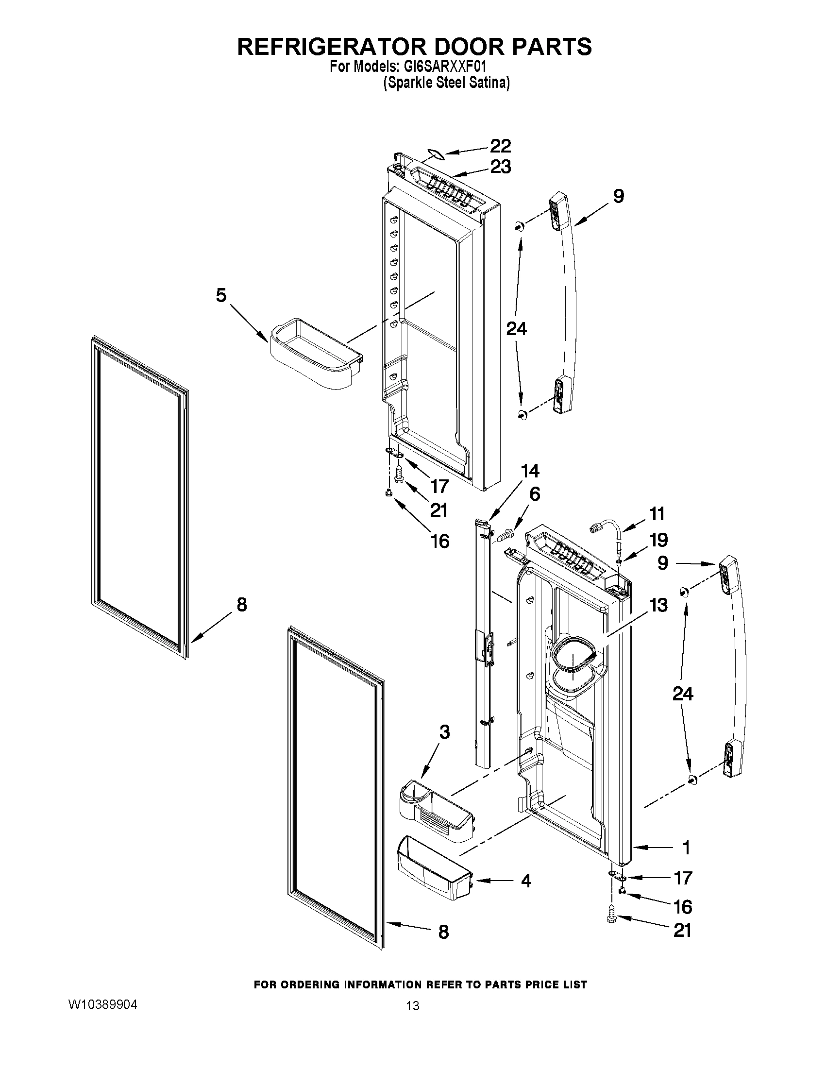 07 - REFRIGERATOR DOOR PARTS