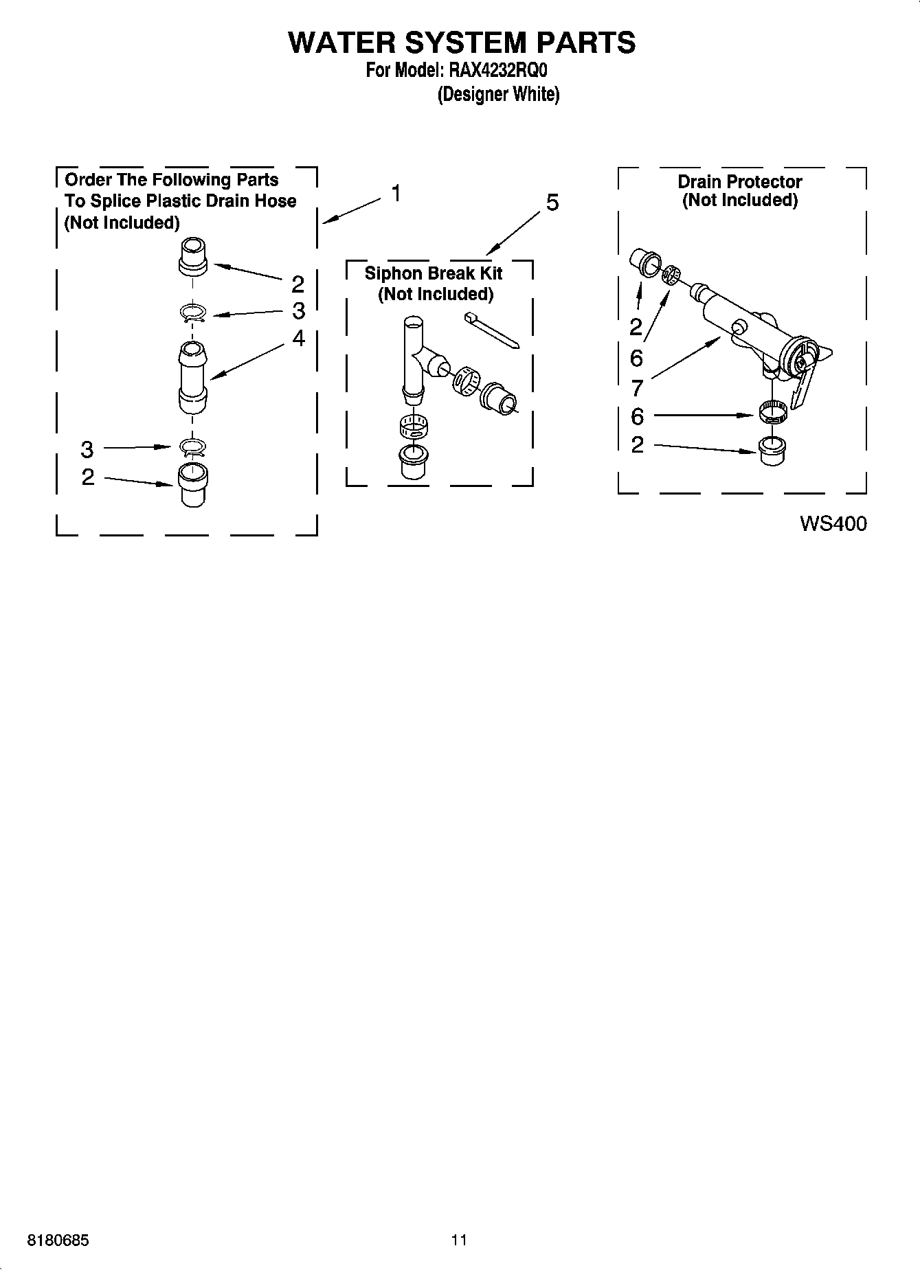 07 - WATER SYSTEM PARTS