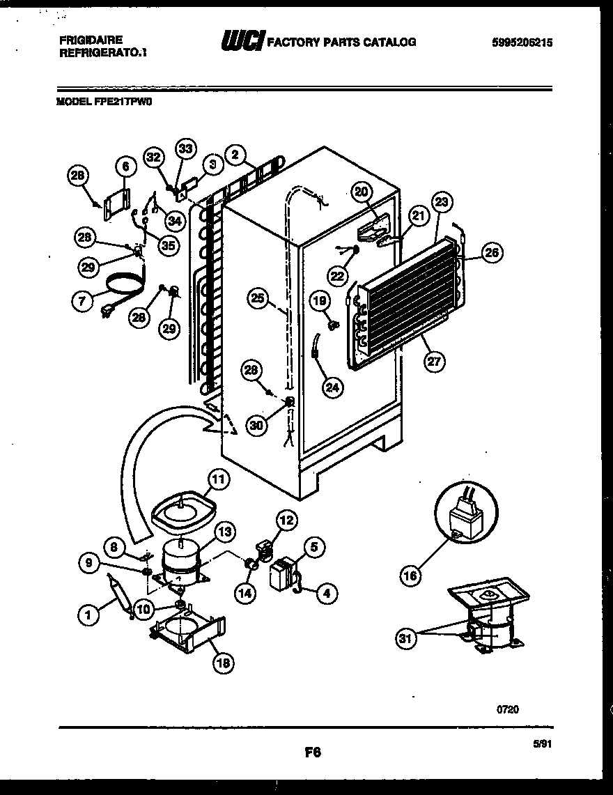 06 - SYSTEM AND AUTOMATIC DEFROST PARTS