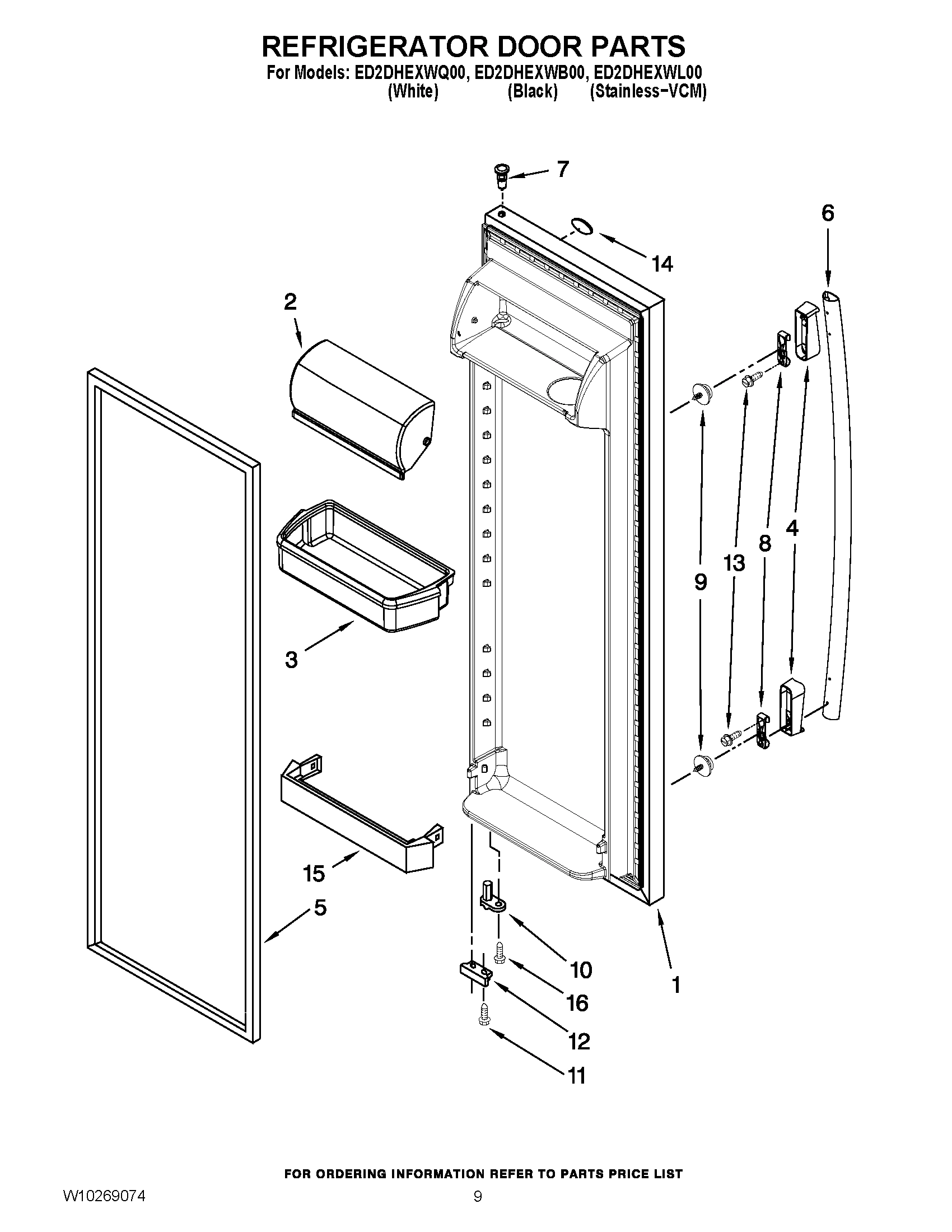 06 - REFRIGERATOR DOOR PARTS
