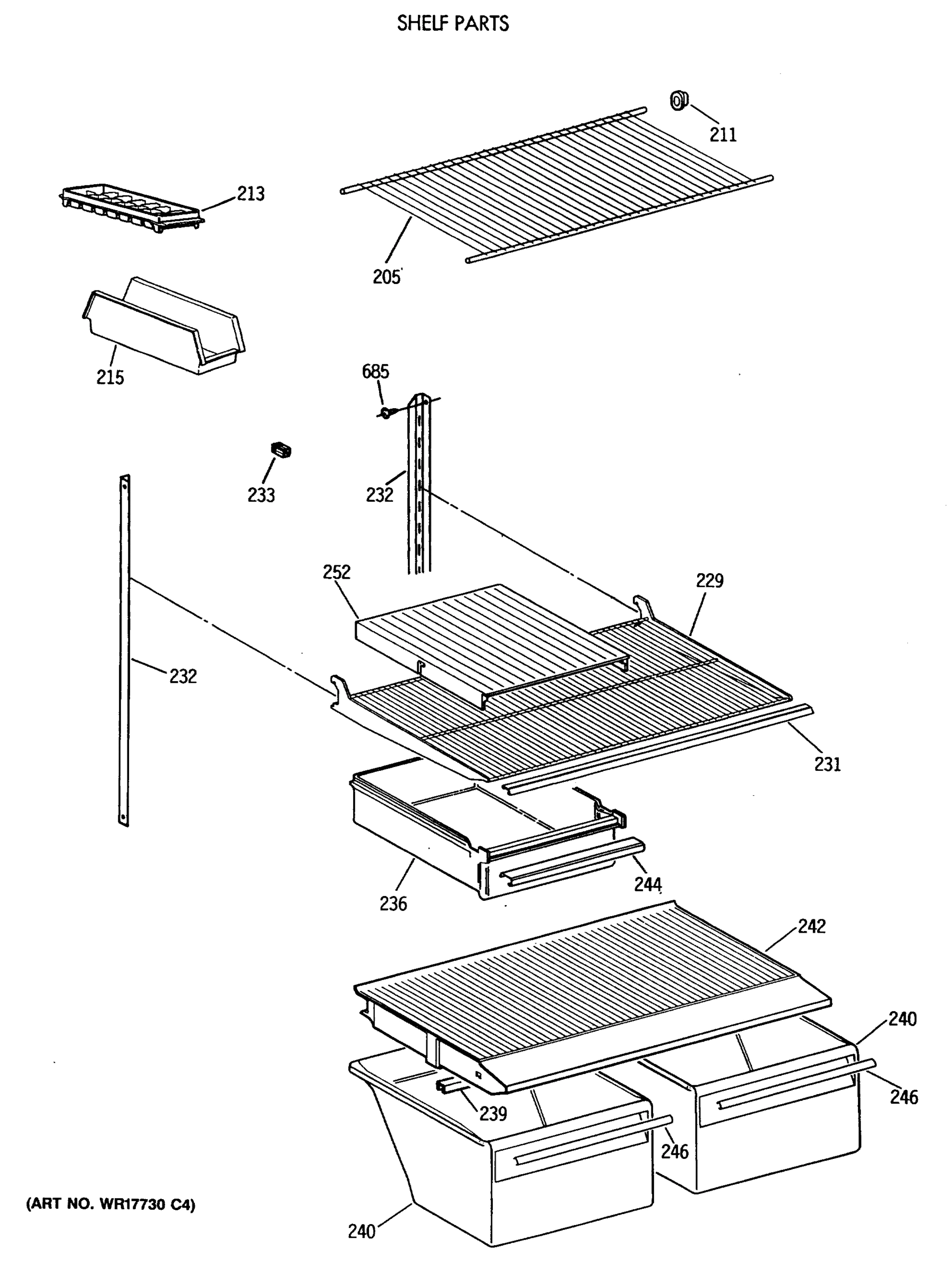 SHELF PARTS