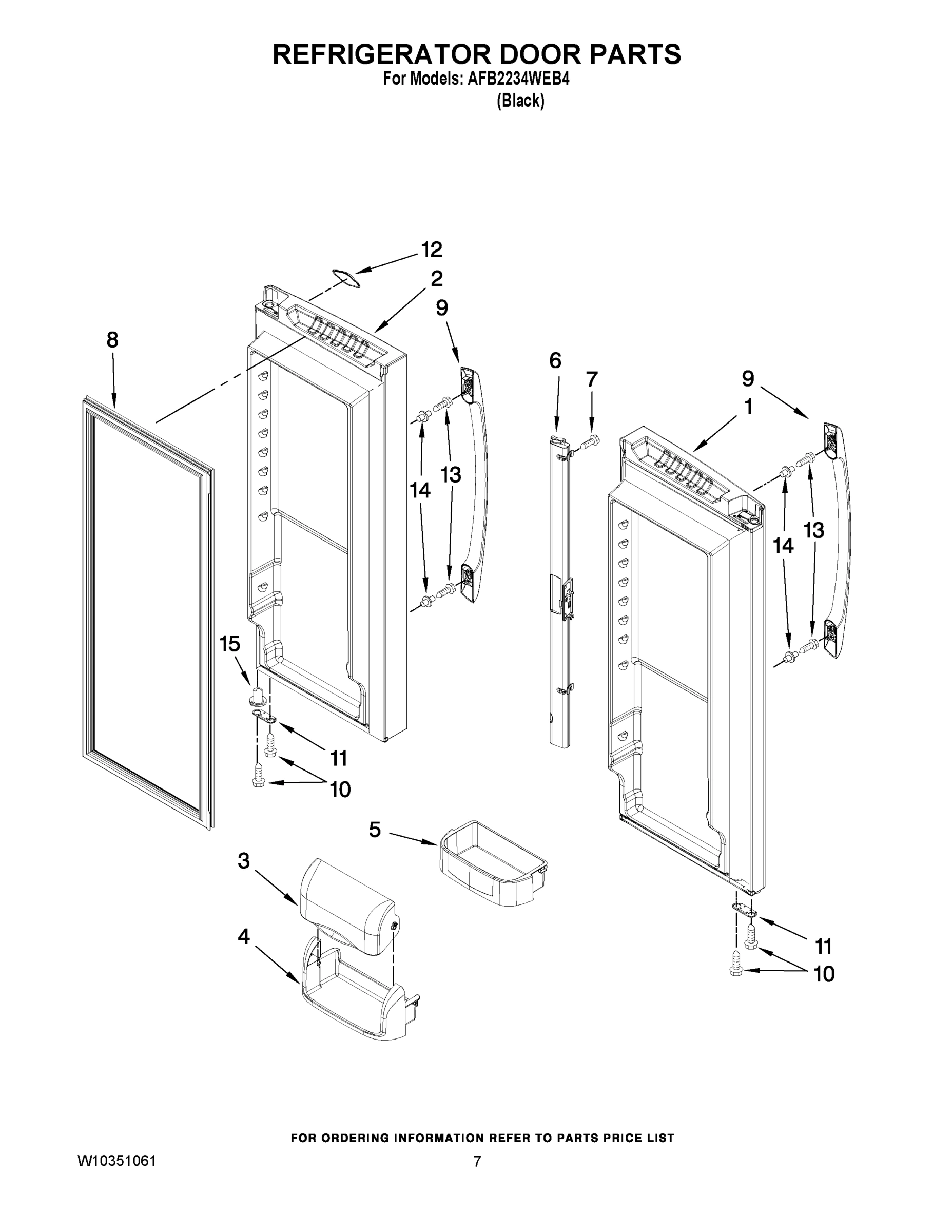 05 - REFRIGERATOR DOOR PARTS