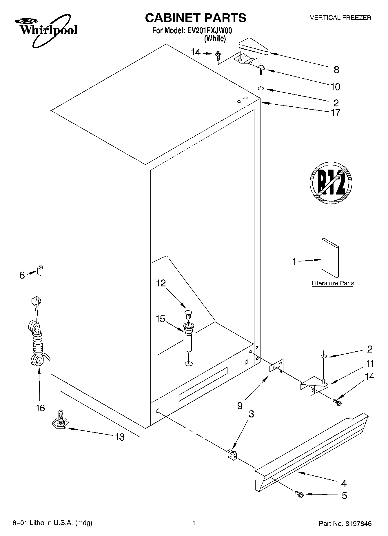 01 - CABINET, LITERATURE