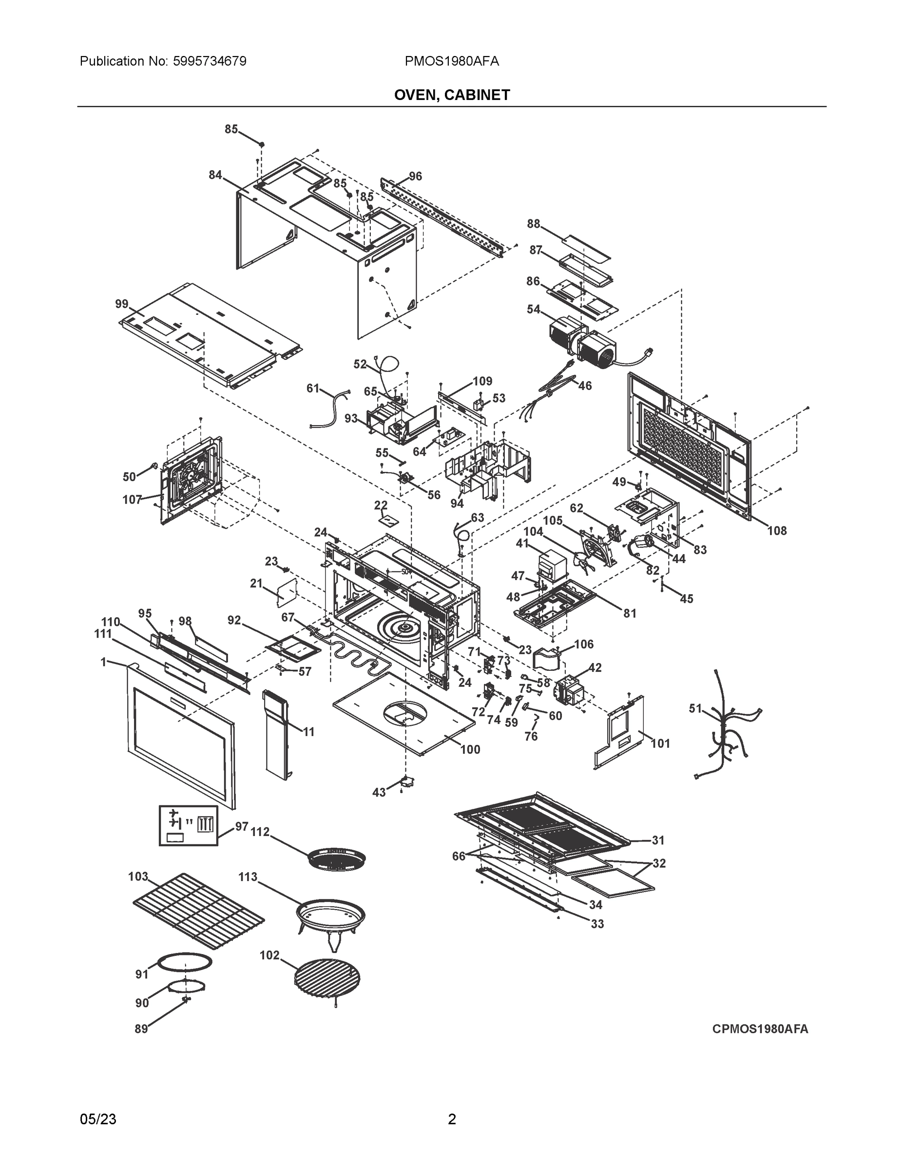 02 - OVEN, CABINET