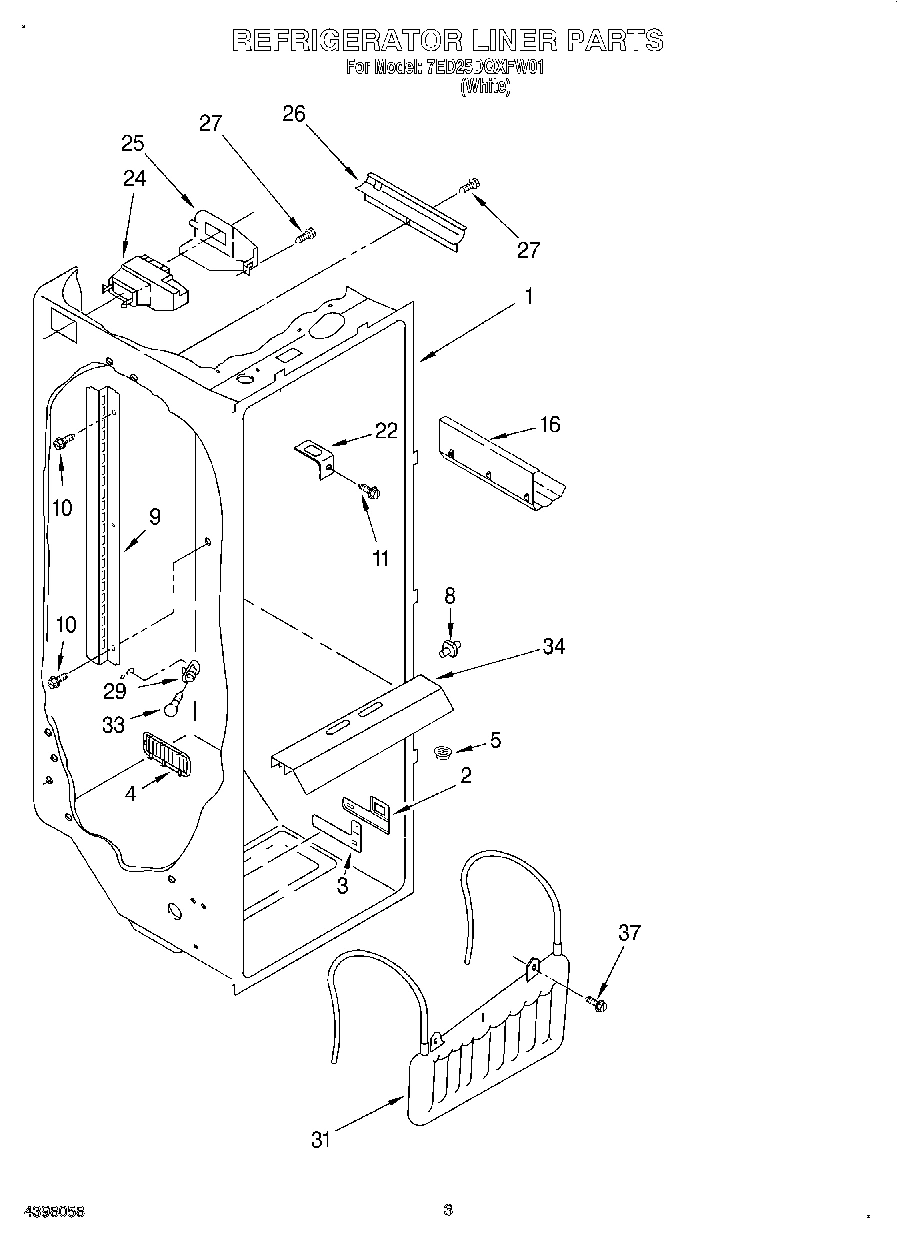 02 - REFRIGERATOR LINER