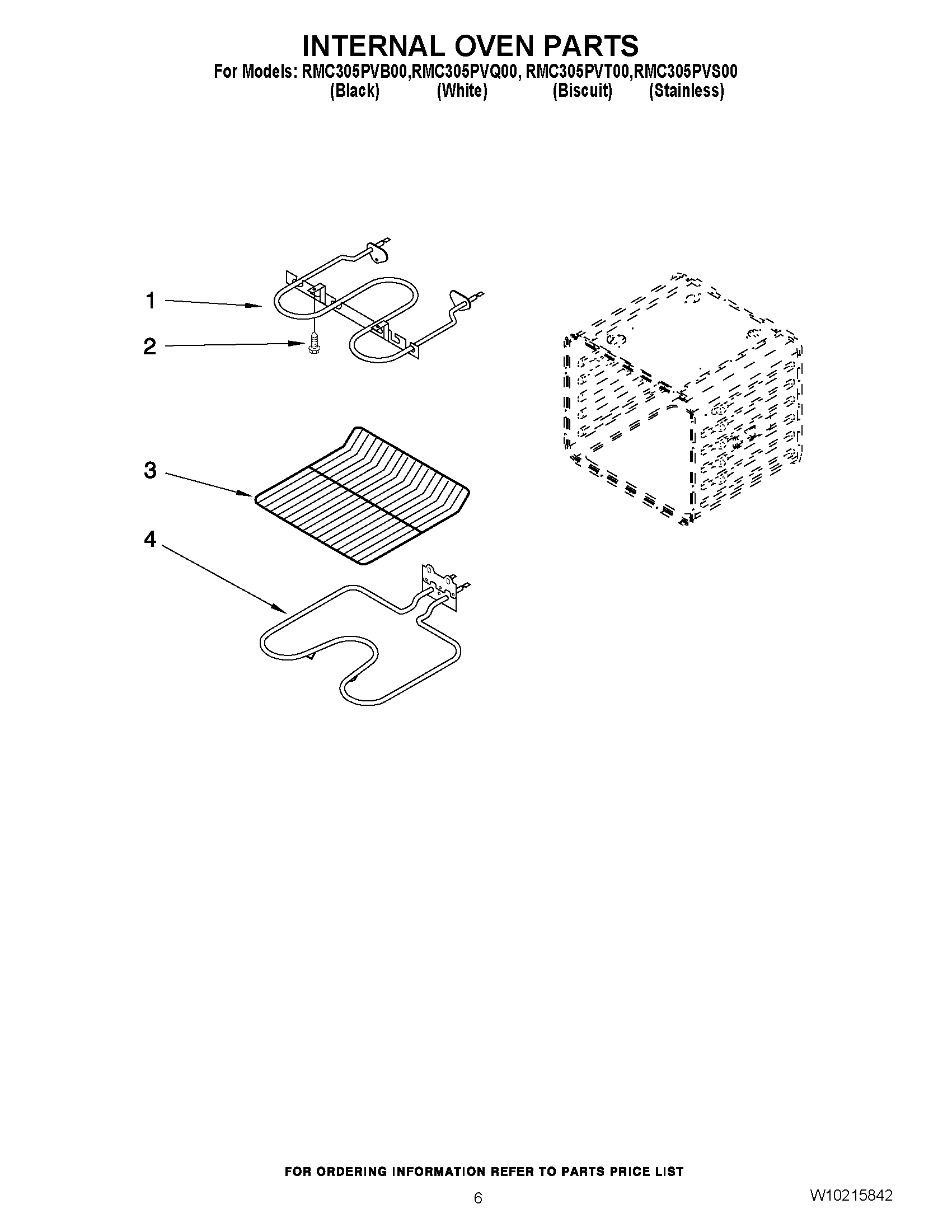 05 - INTERNAL OVEN PARTS