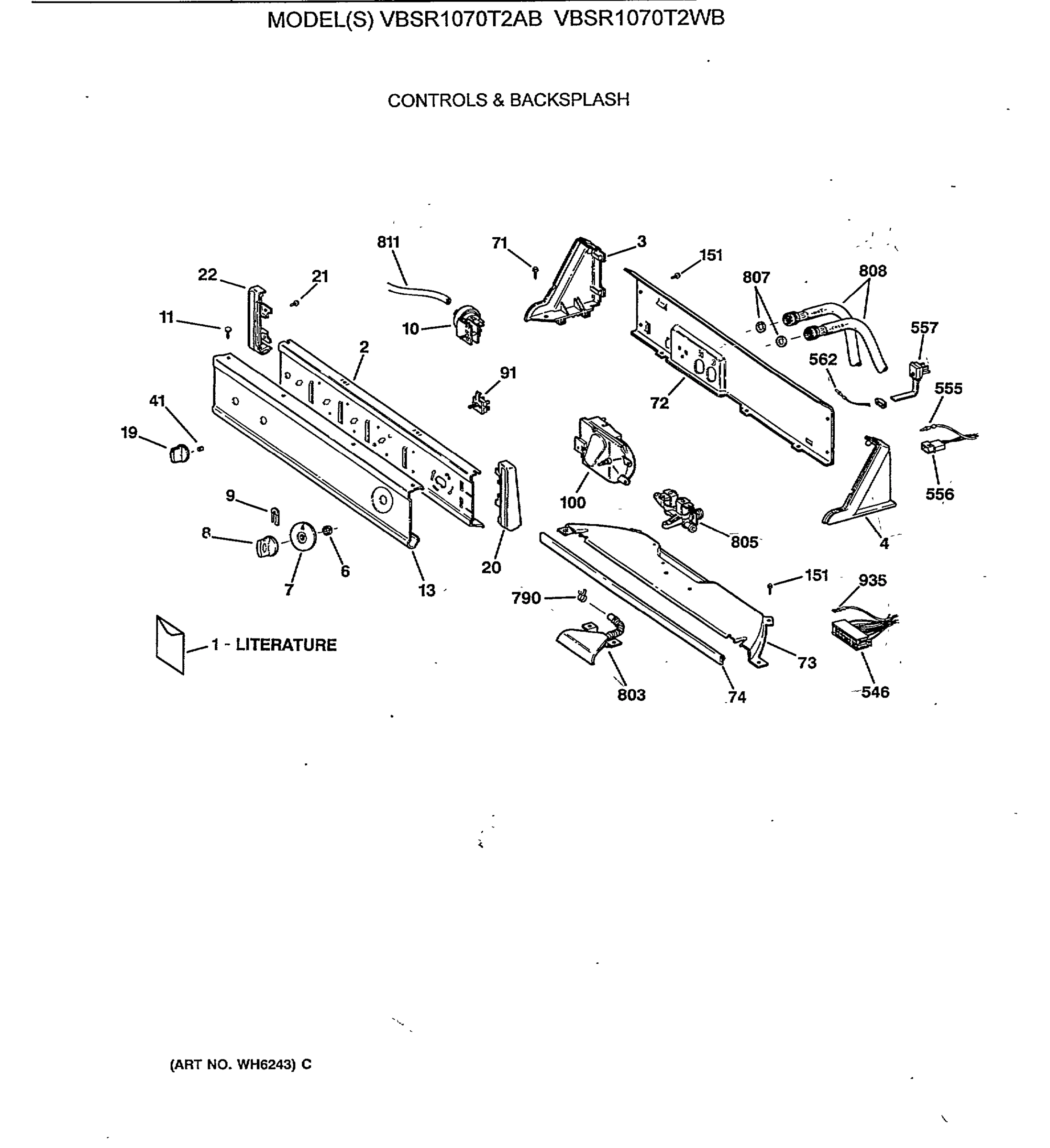 CONTROLS & BACKSPLASH