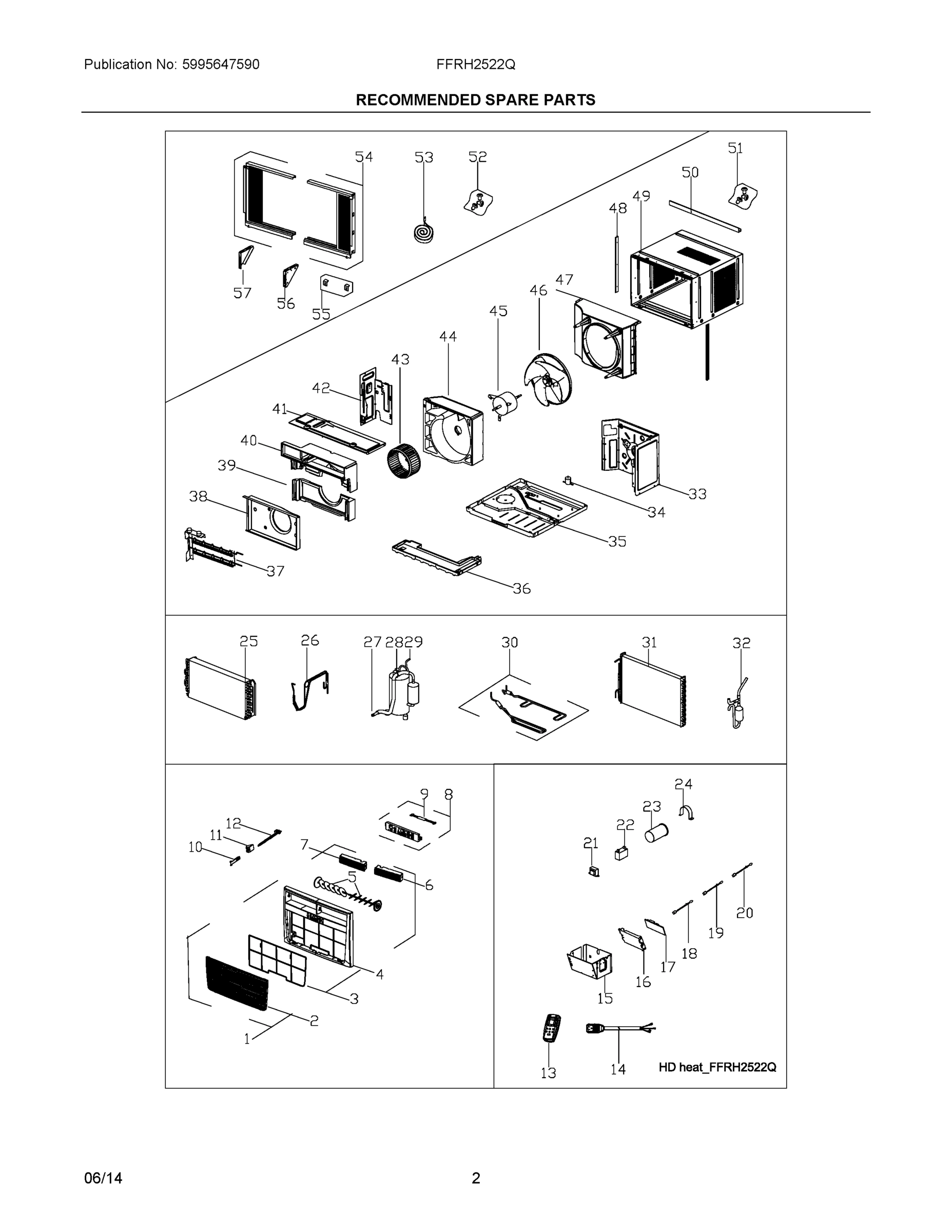 02 - RECOMMENDED SPARE PARTS