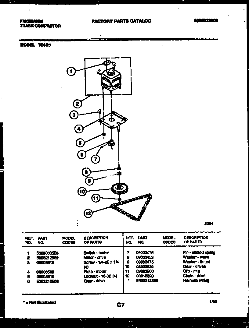 03 - MOTOR AND DRIVE PARTS