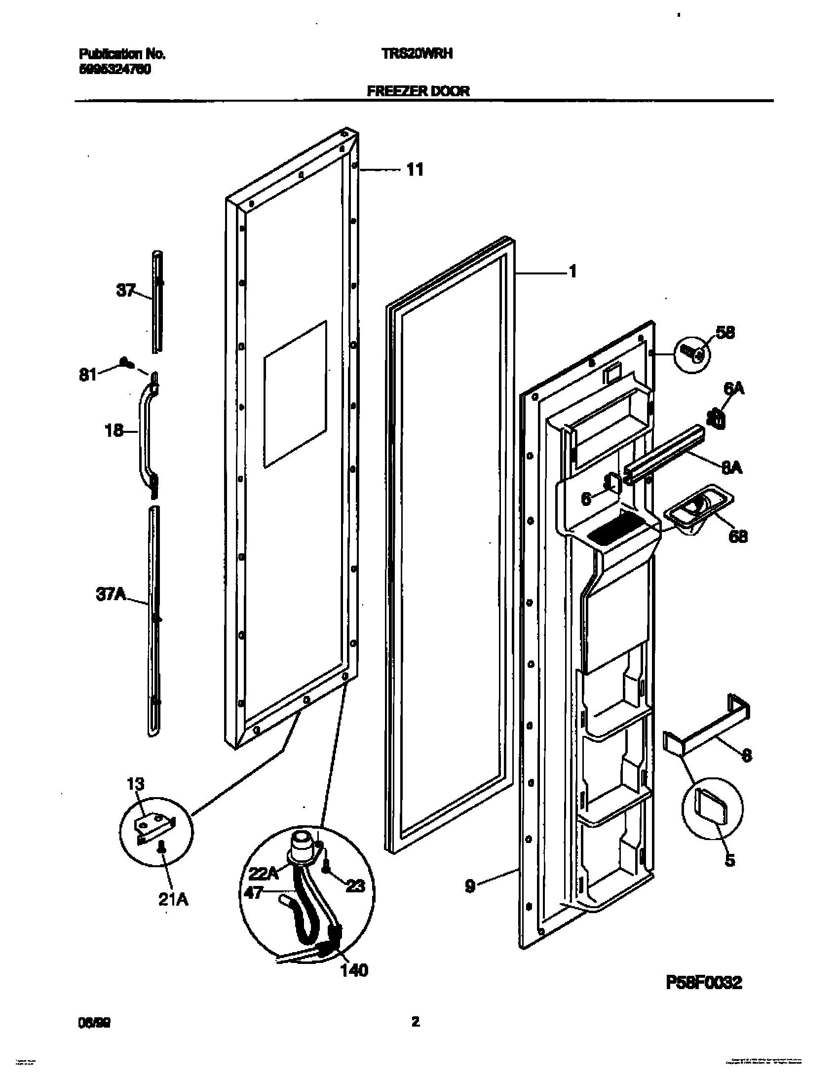 02 - FREEZER DOOR