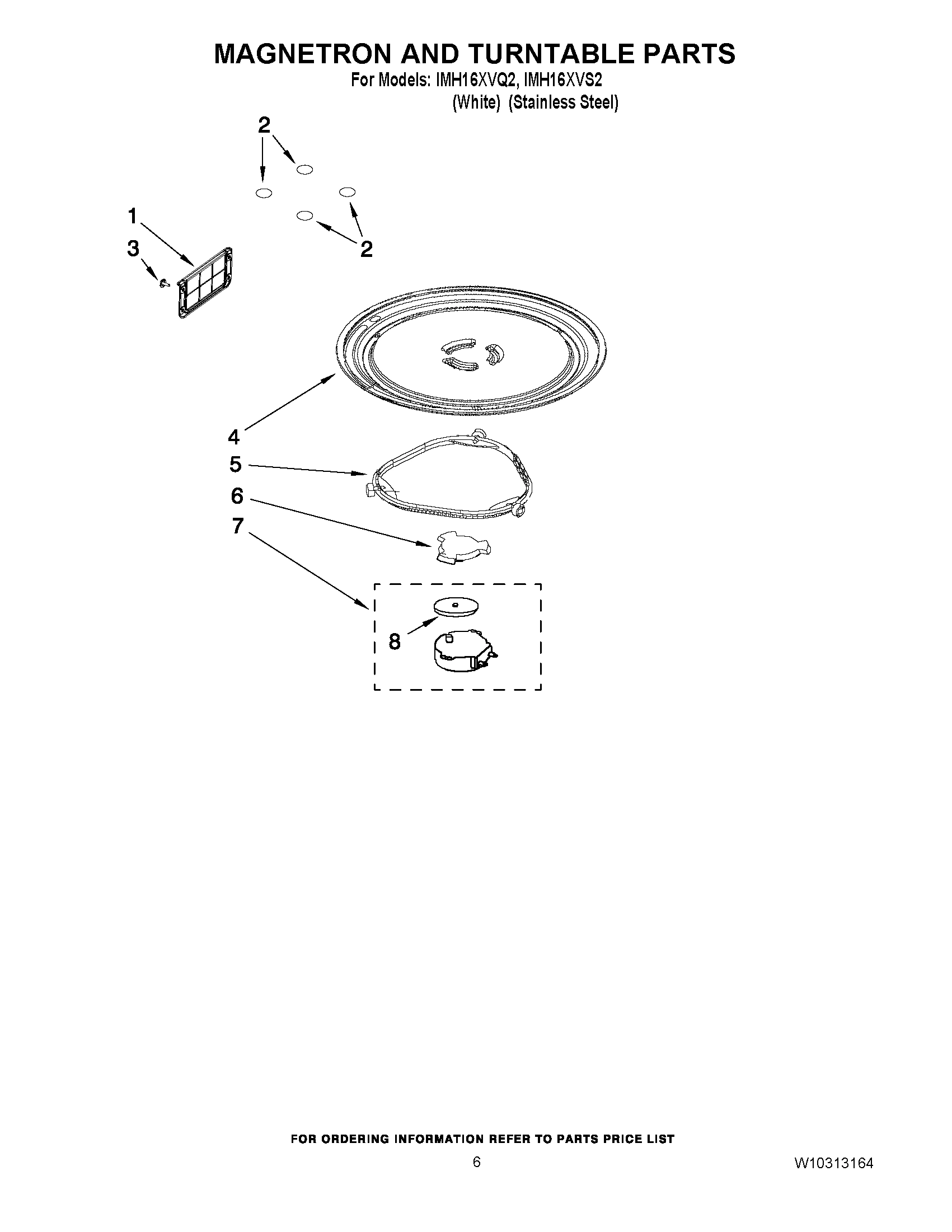 05 - MAGNETRON AND TURNTABLE PARTS