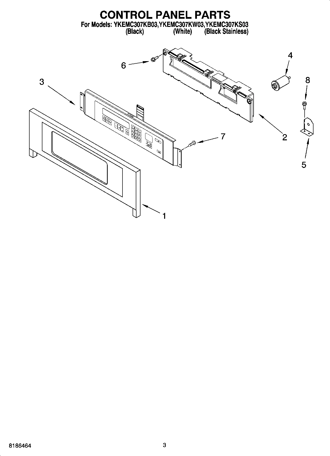 02 - CONTROL PANEL PARTS