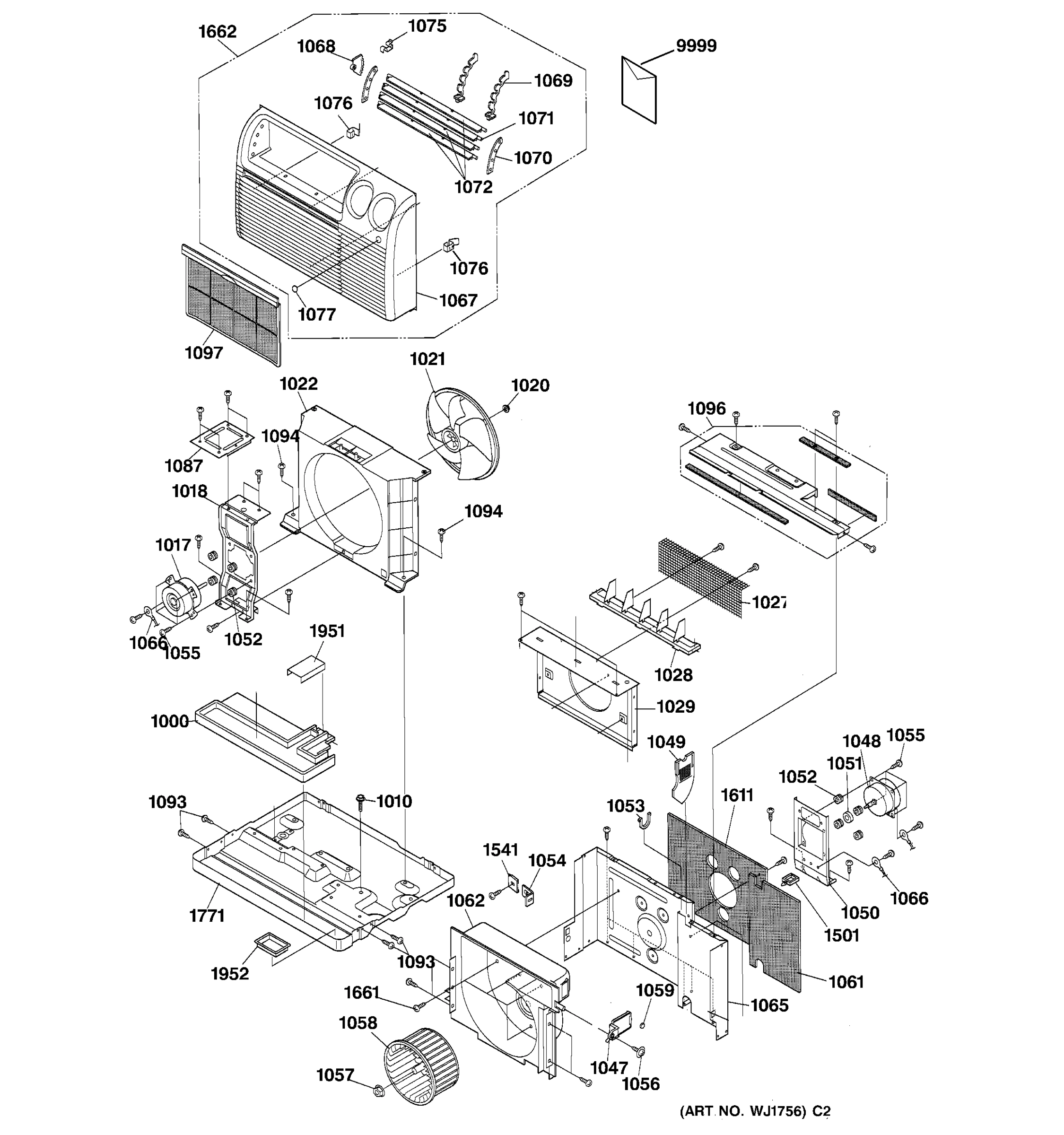CABINET & COMPONENTS