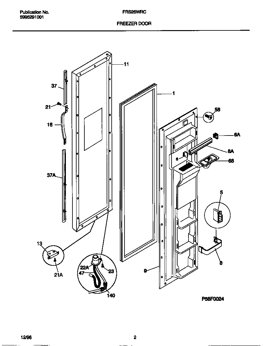 02 - FREEZER DOOR