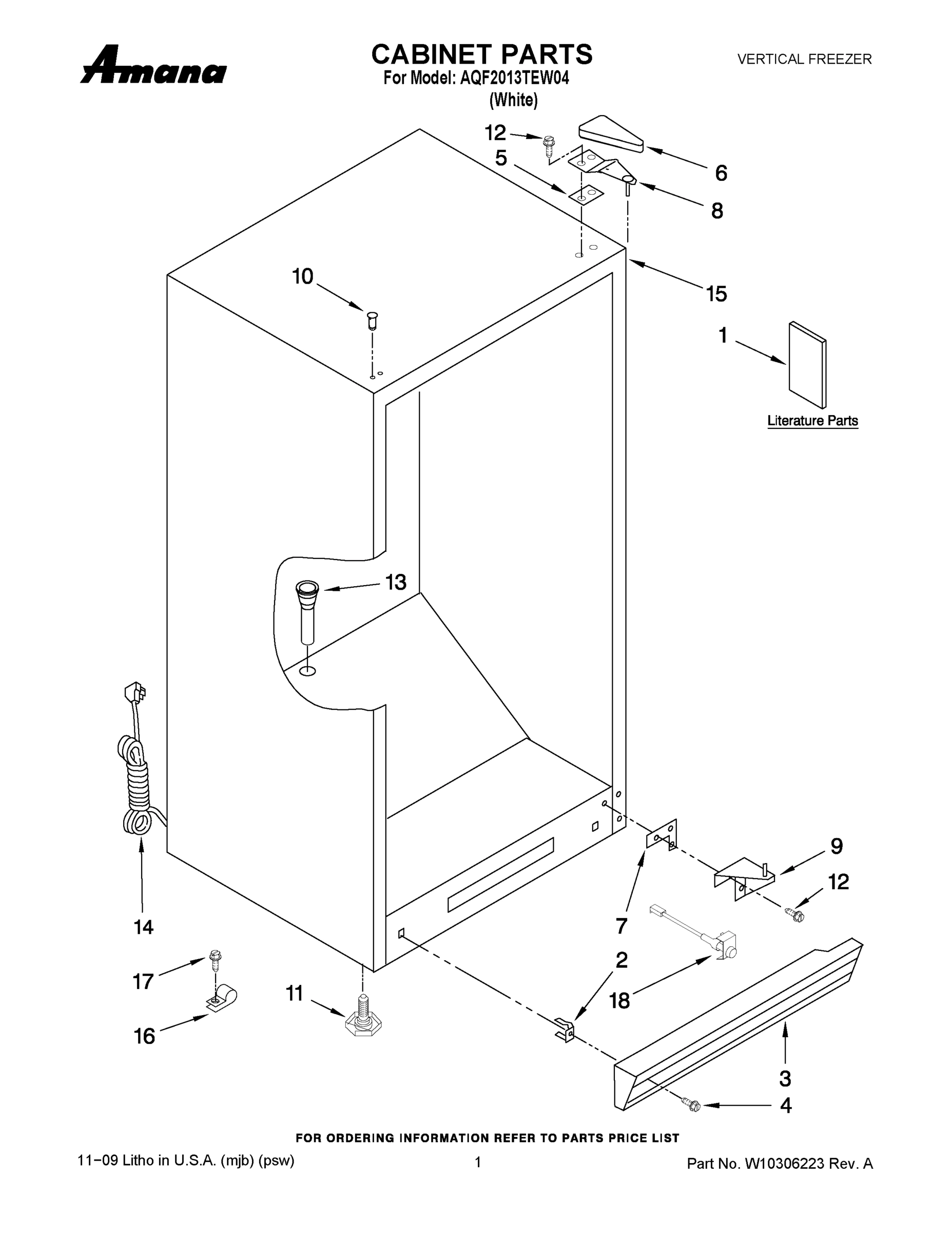 01 - CABINET PARTS