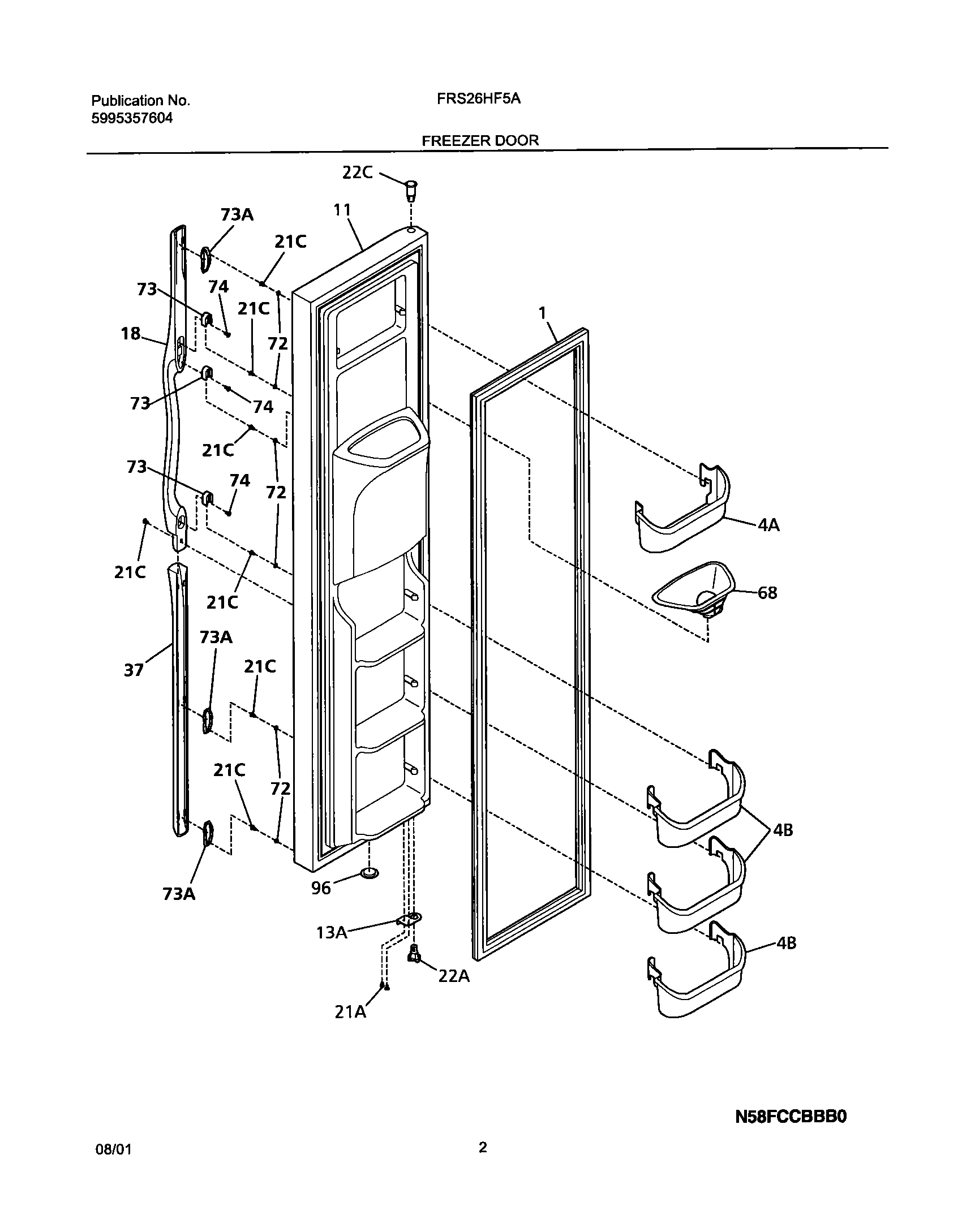 03 - FREEZER DOOR