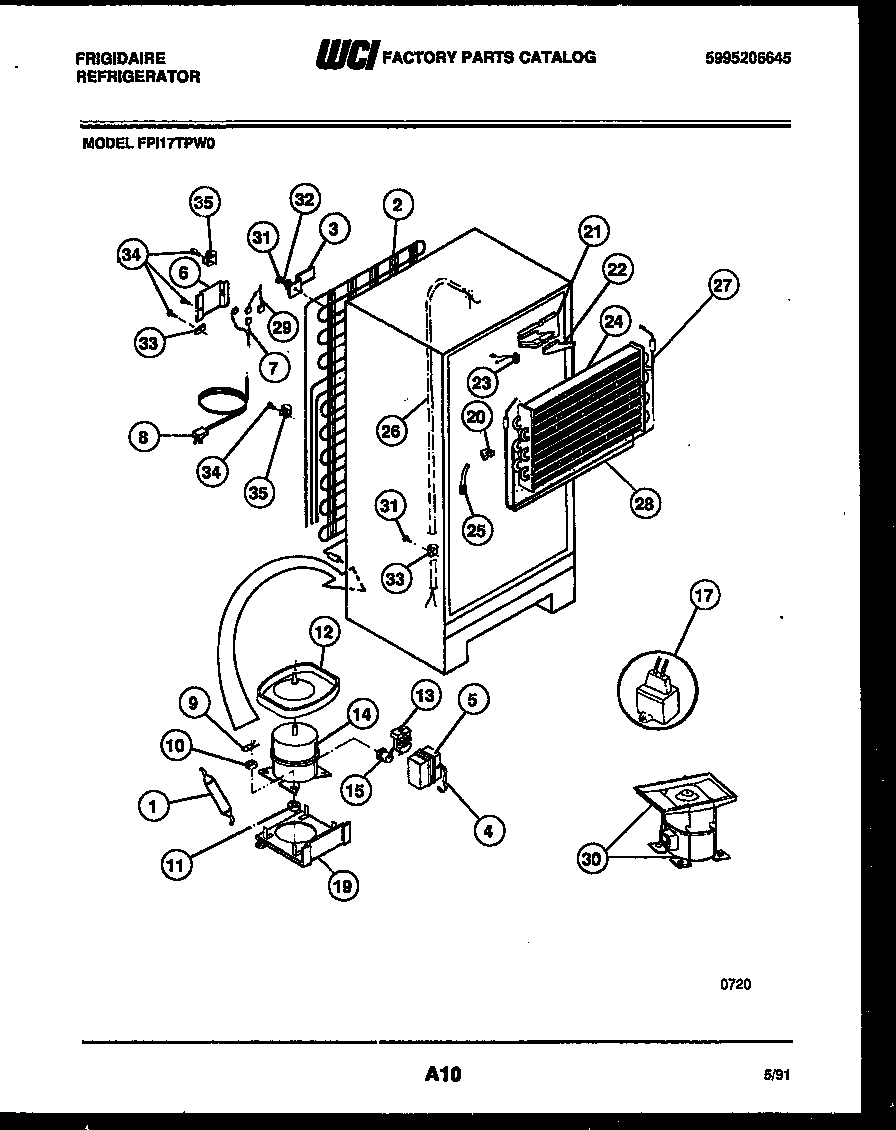 06 - SYSTEM AND AUTOMATIC DEFROST PARTS