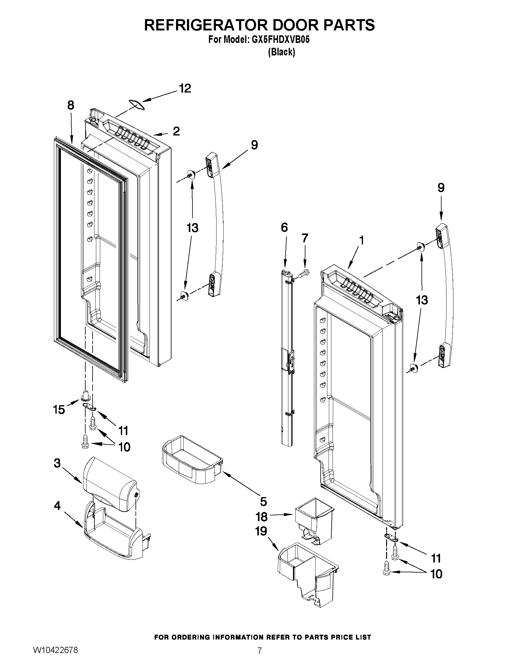 05 - REFRIGERATOR DOOR PARTS