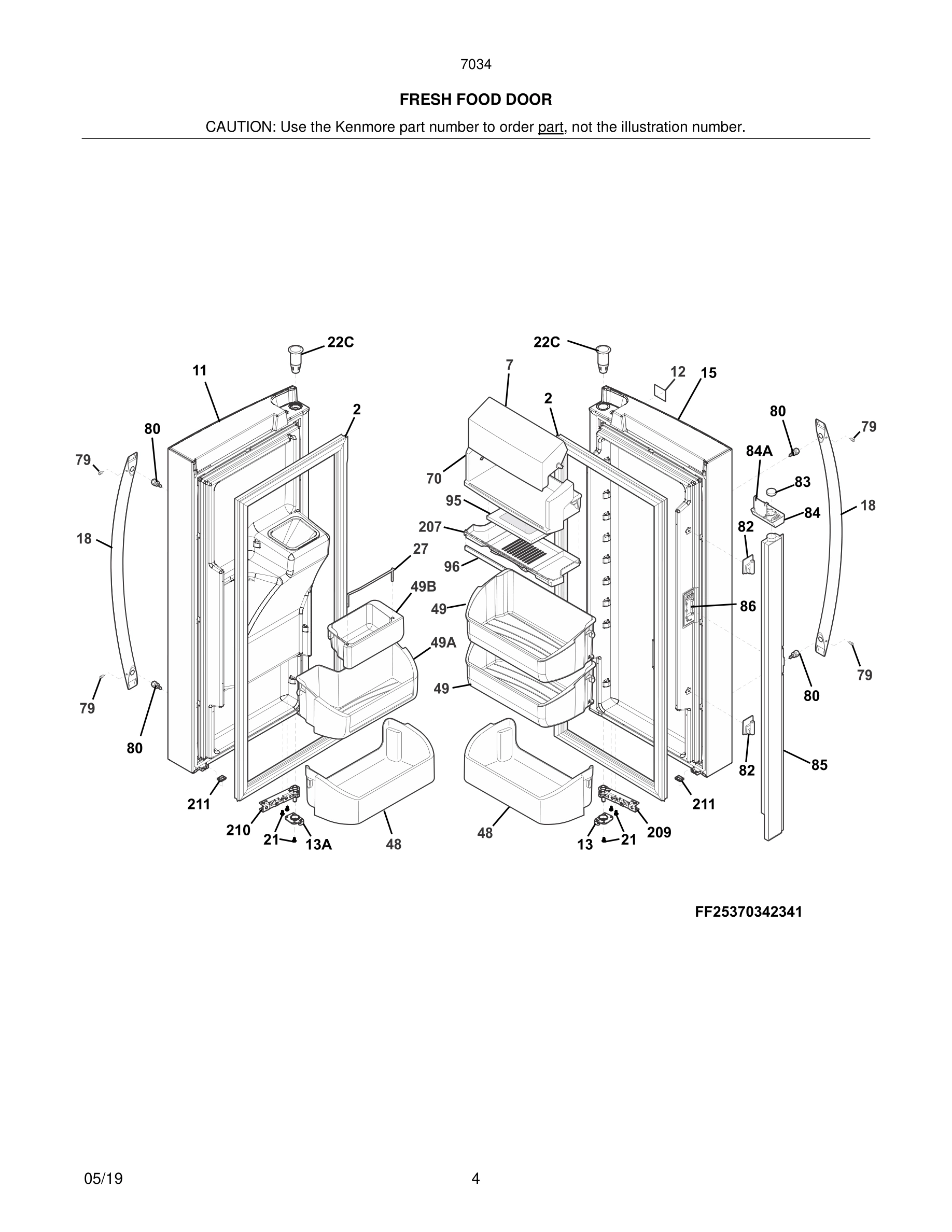05 - FRESH FOOD DOOR