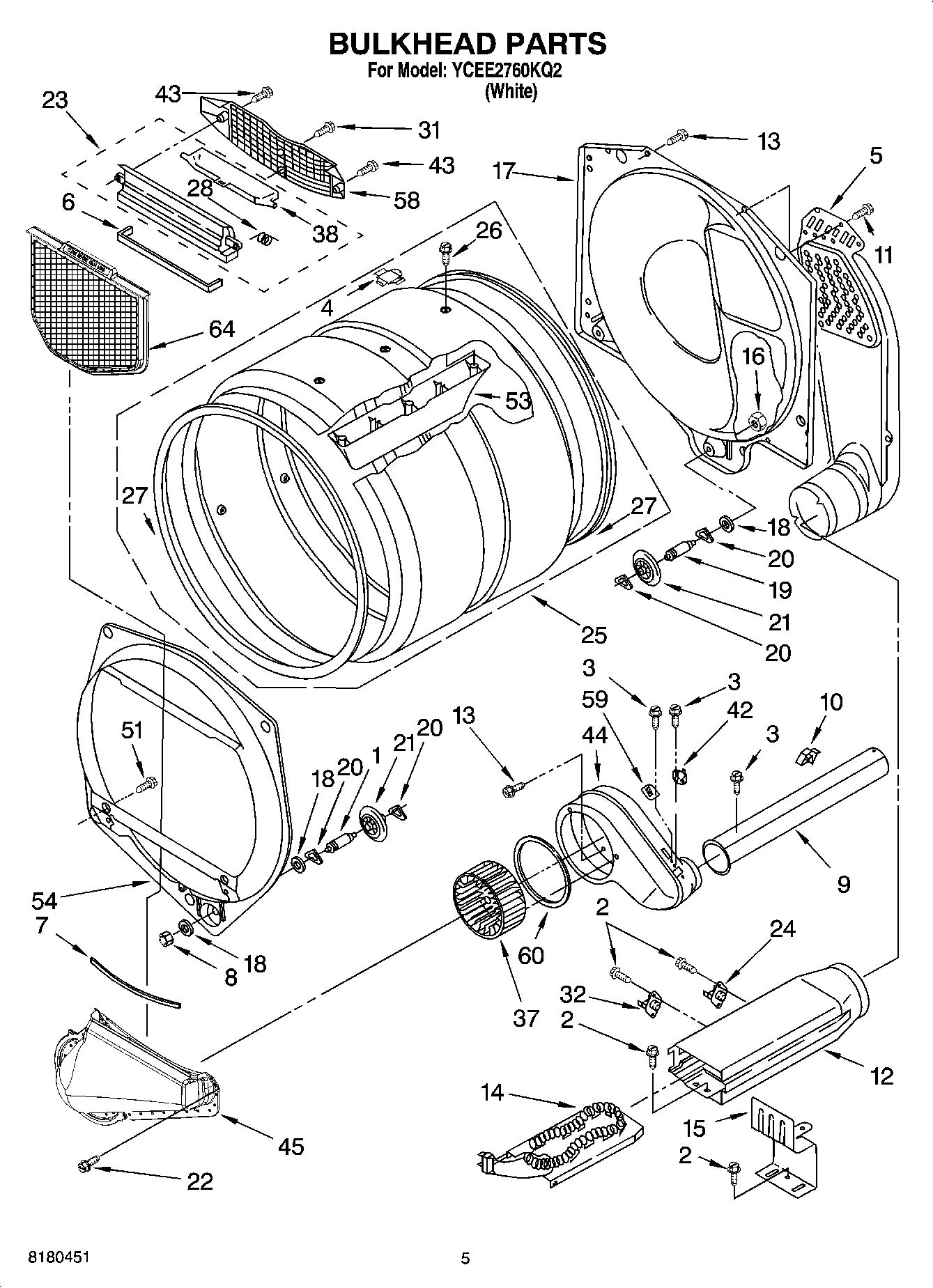 03 - BULKHEAD PARTS, OPTIONAL PARTS (NOT INCLUDED)