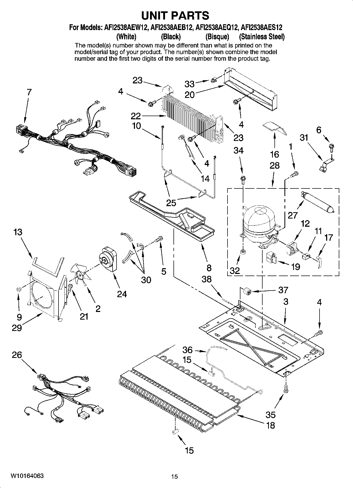 09 - UNIT PARTS, OPTIONAL PARTS (NOT INCLUDED)
