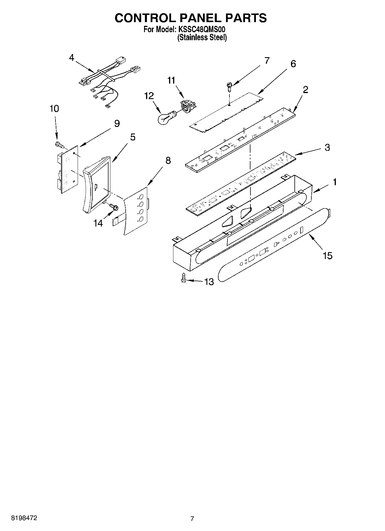 05 - CONTROL PANEL PARTS
