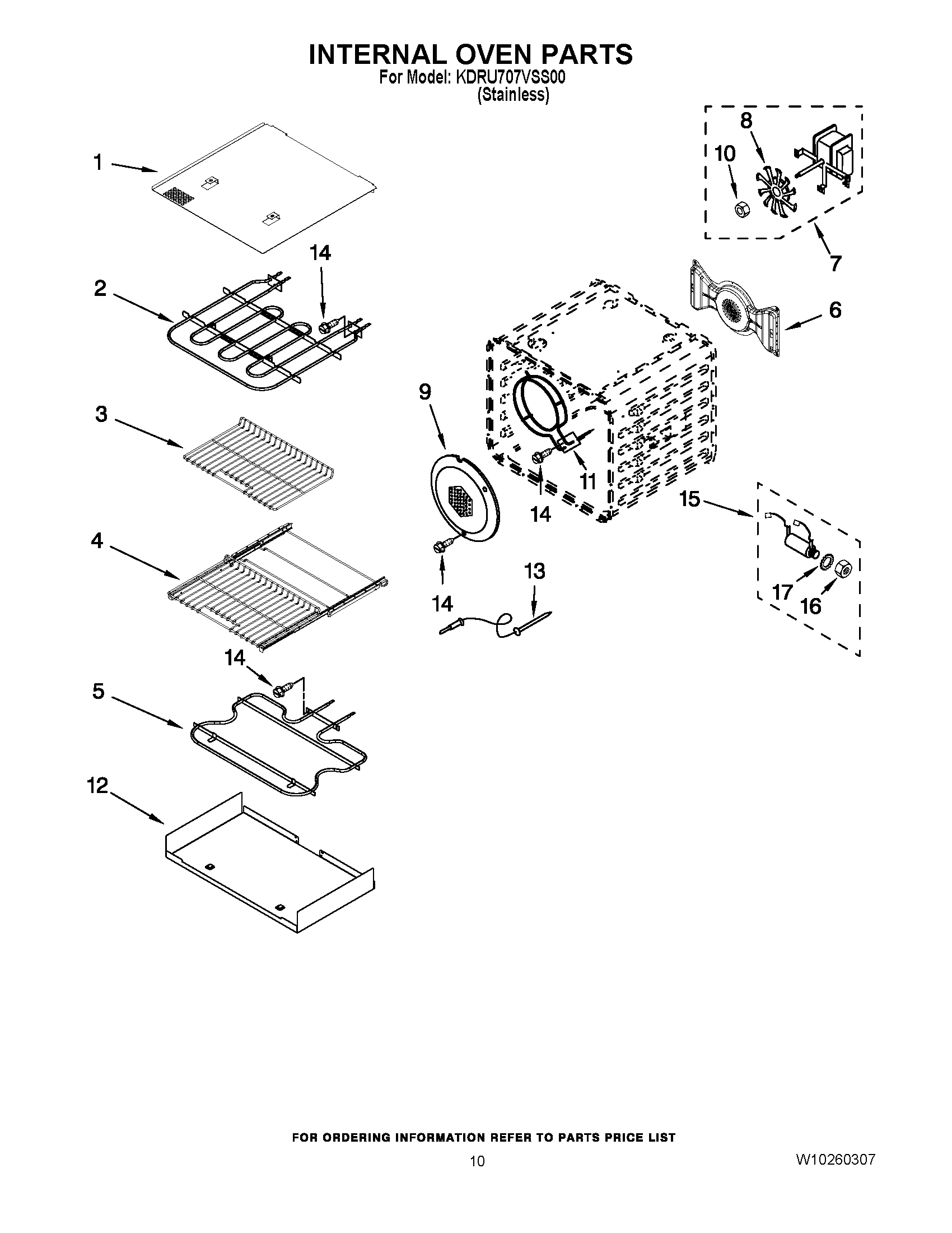 07 - INTERNAL OVEN PARTS