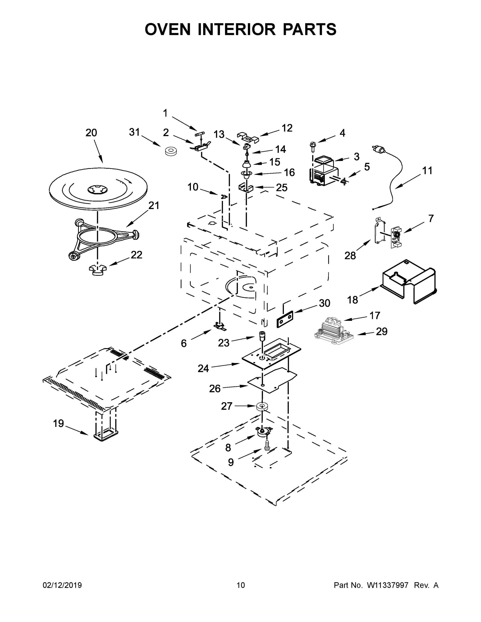 06 - OVEN INTERIOR PARTS