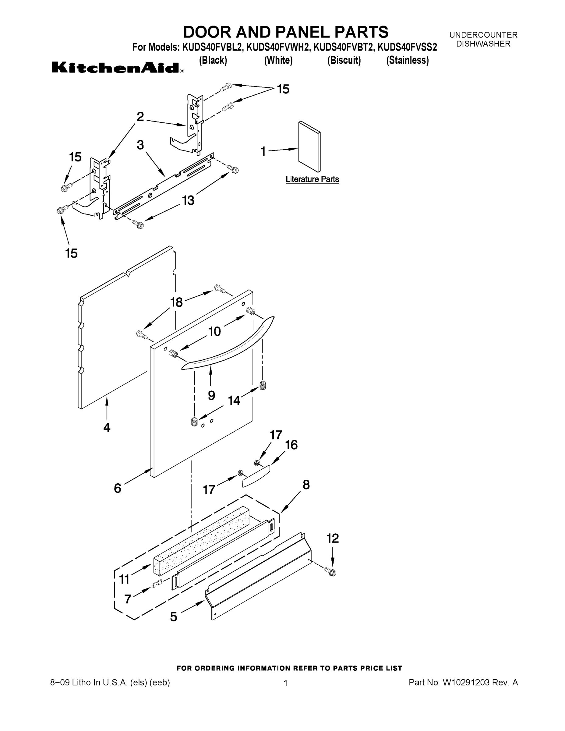 01 - DOOR AND PANEL PARTS