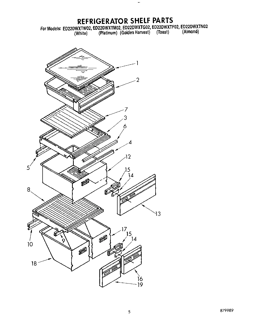 04 - REFRIGERATOR SHELF