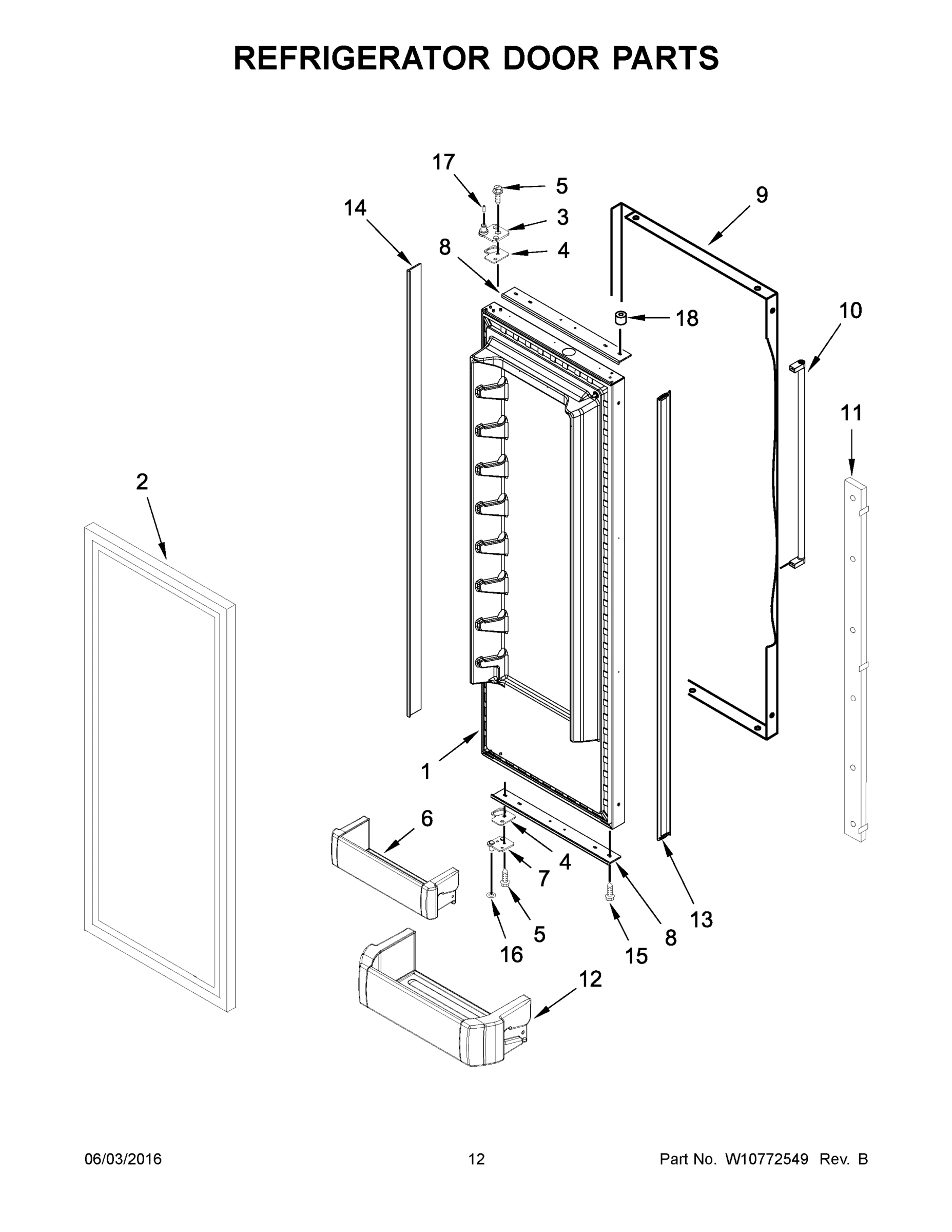 07 - REFRIGERATOR DOOR PARTS