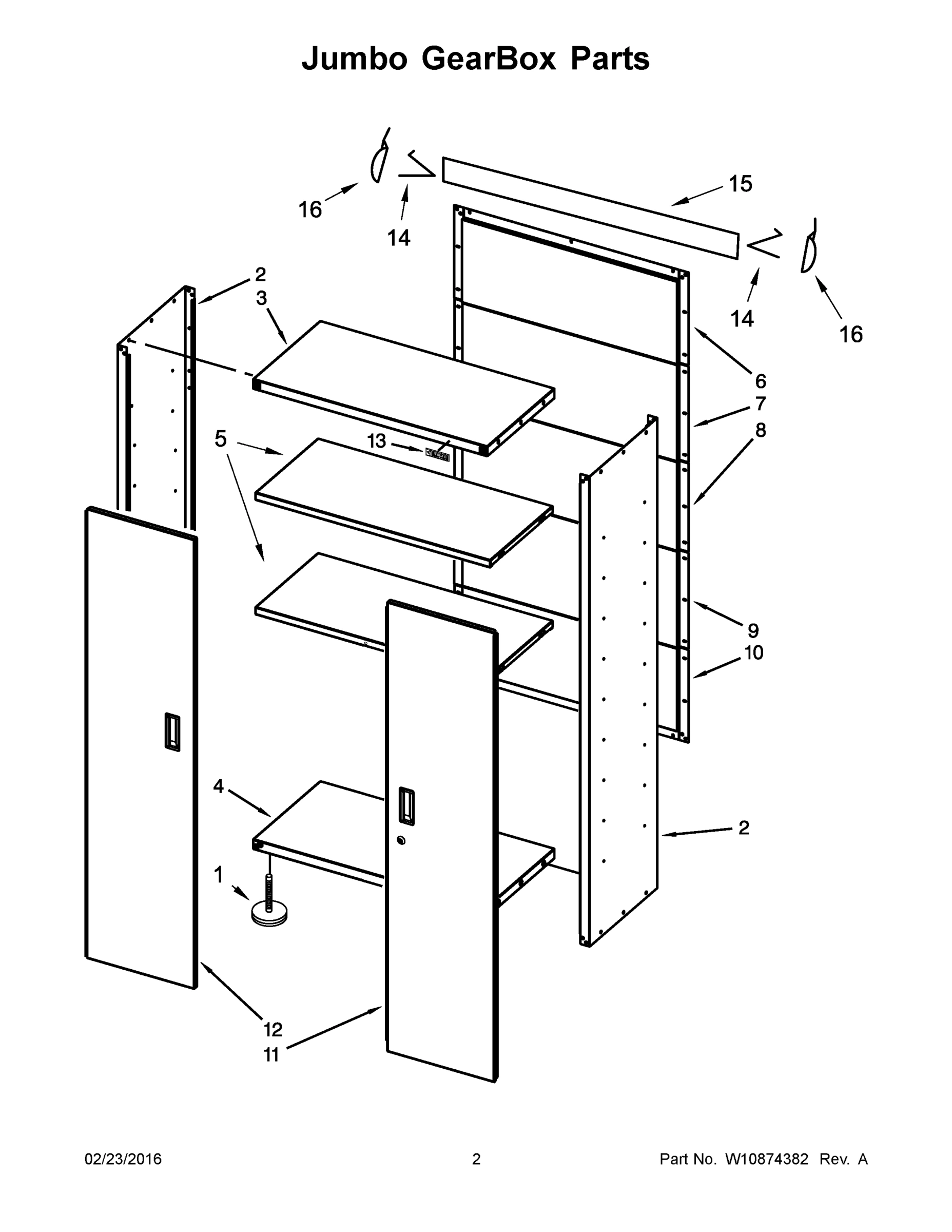 02 - JUMBO GEARBOX PARTS