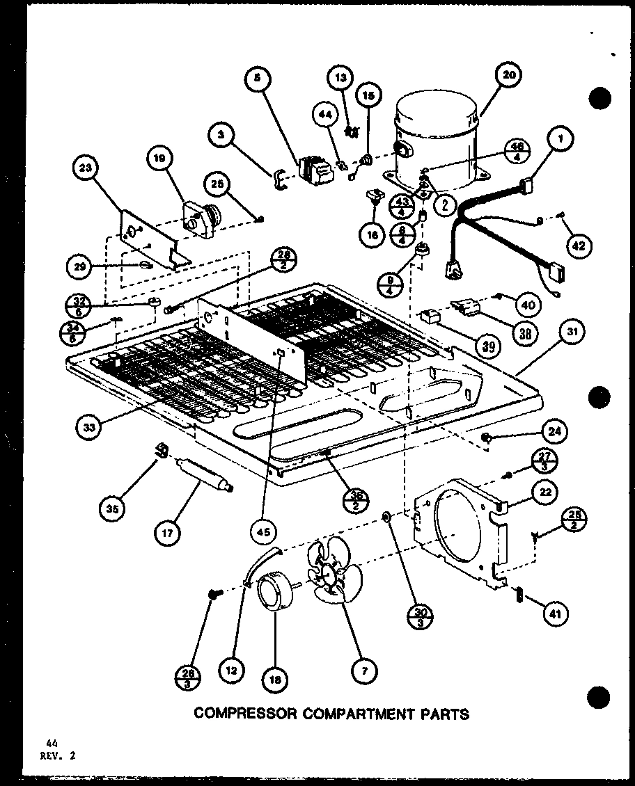 01 - COMPRESSOR COMPARTMENT PARTS