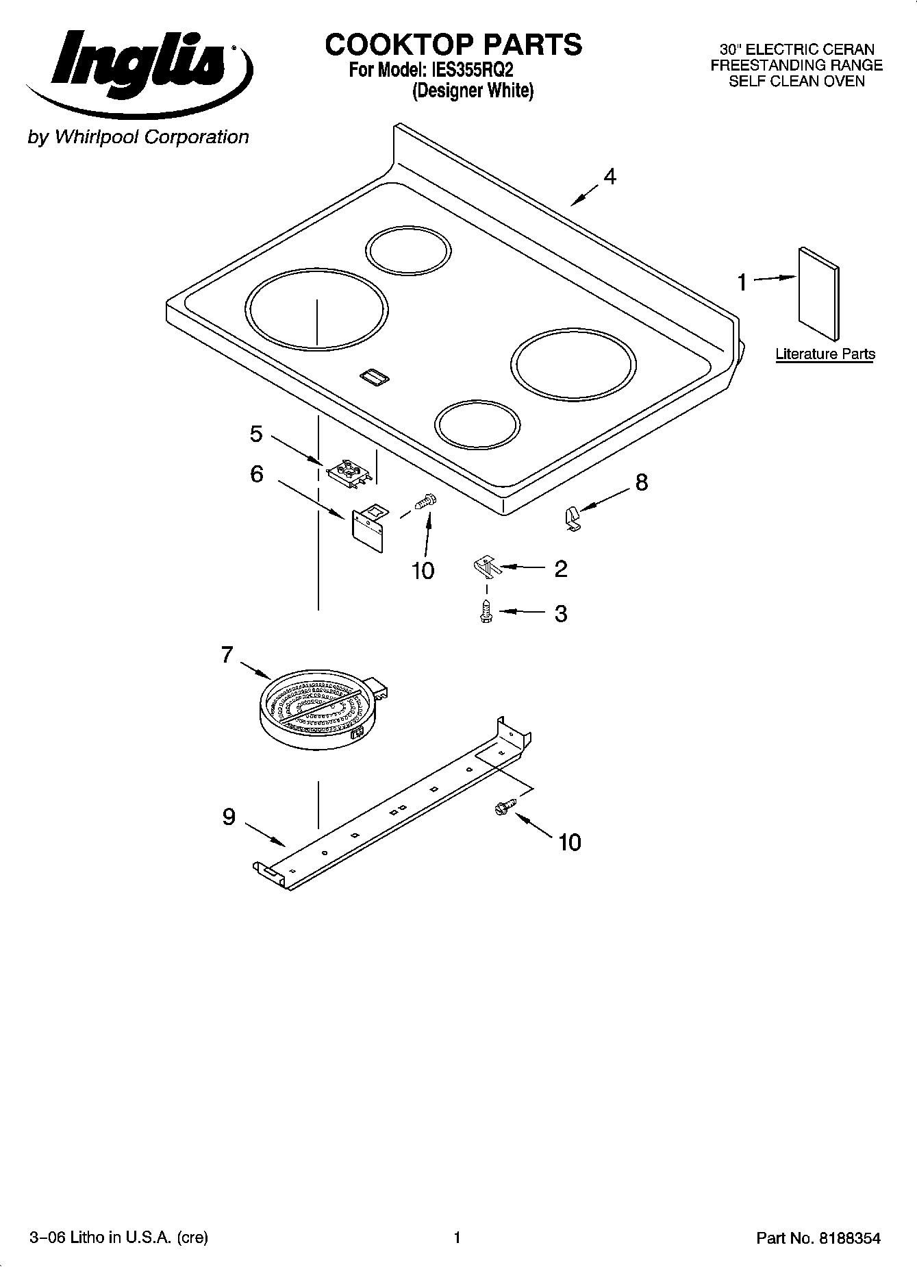 01 - COOKTOP PARTS