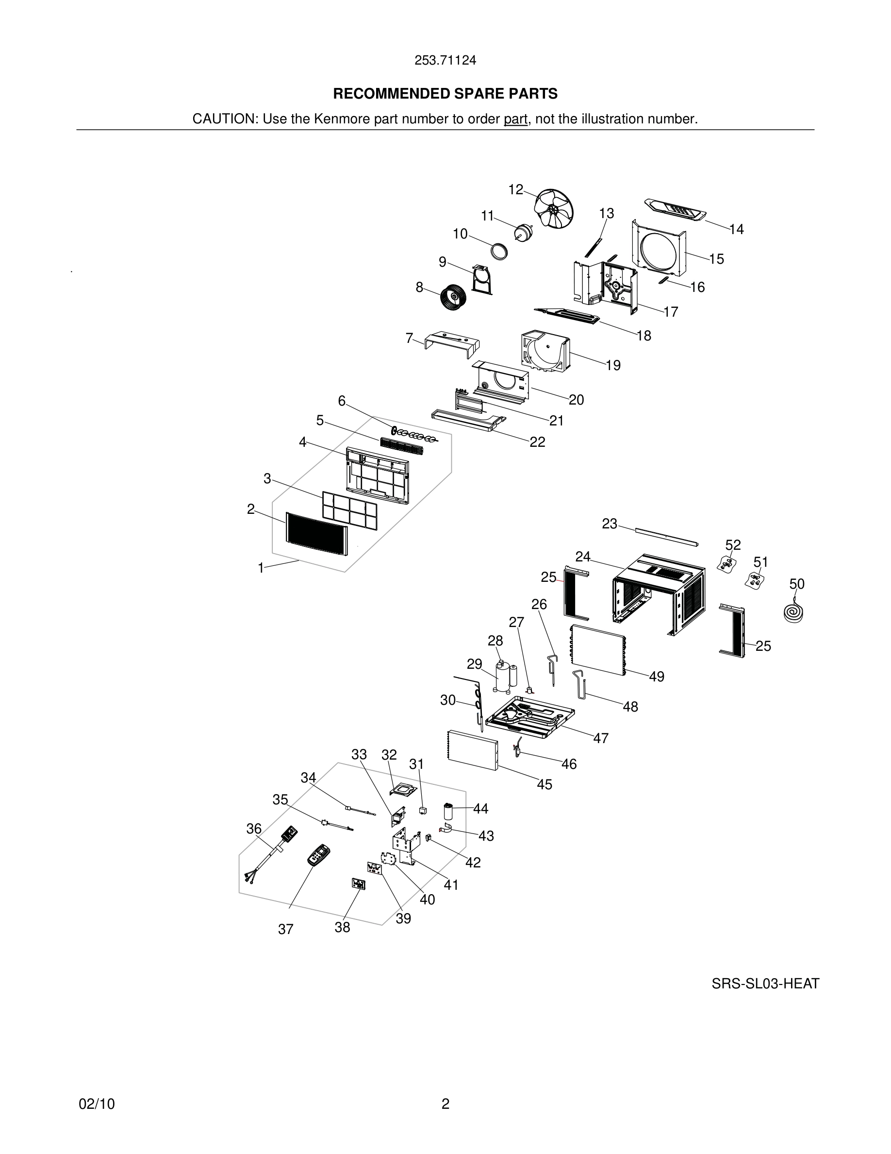 03 - RECOMMENDED SPARE PARTS