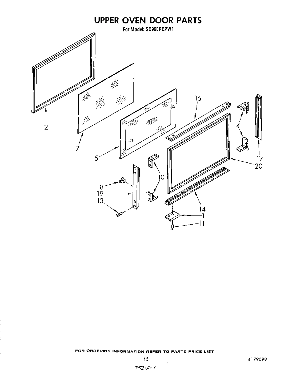 11 - UPPER OVEN DOOR