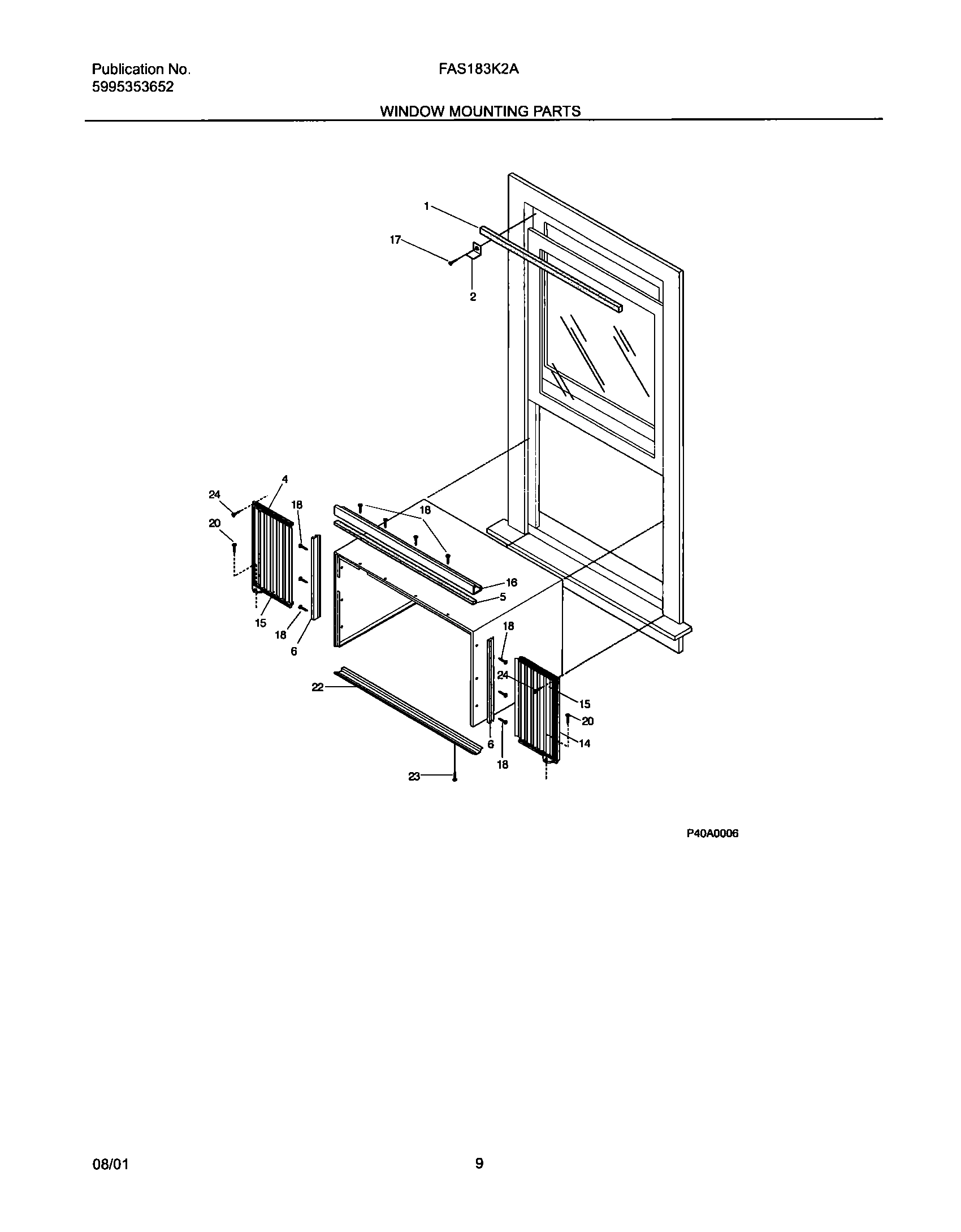 11 - WINDOW MOUNTING PARTS