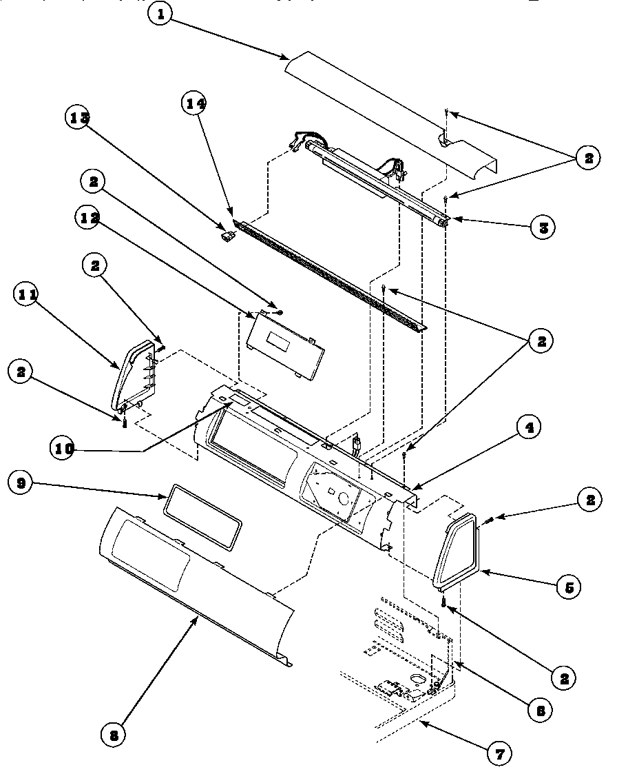 09 - GRAPHIC PANEL, CONTROL HOOD AND CONTROLS