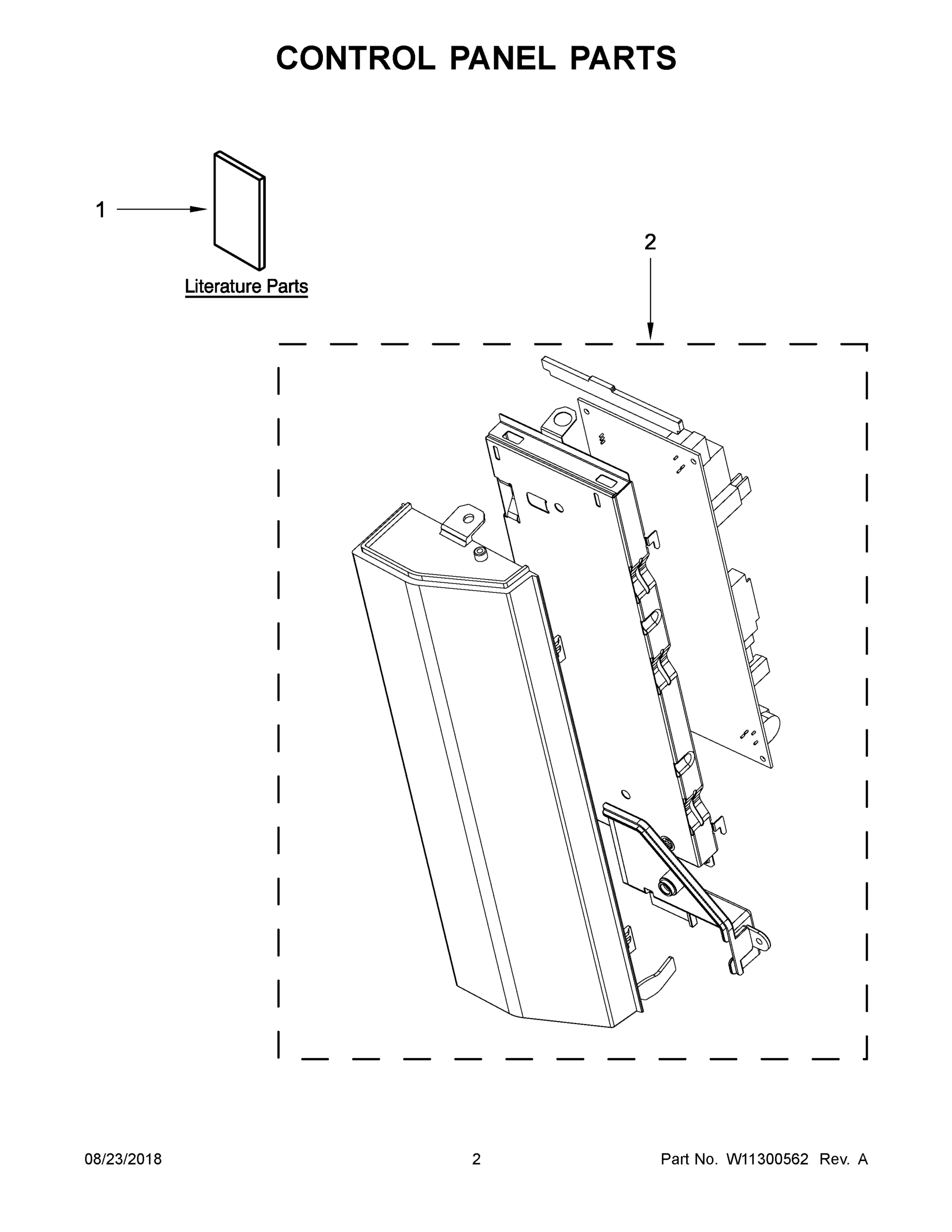 02 - CONTROL PANEL PARTS