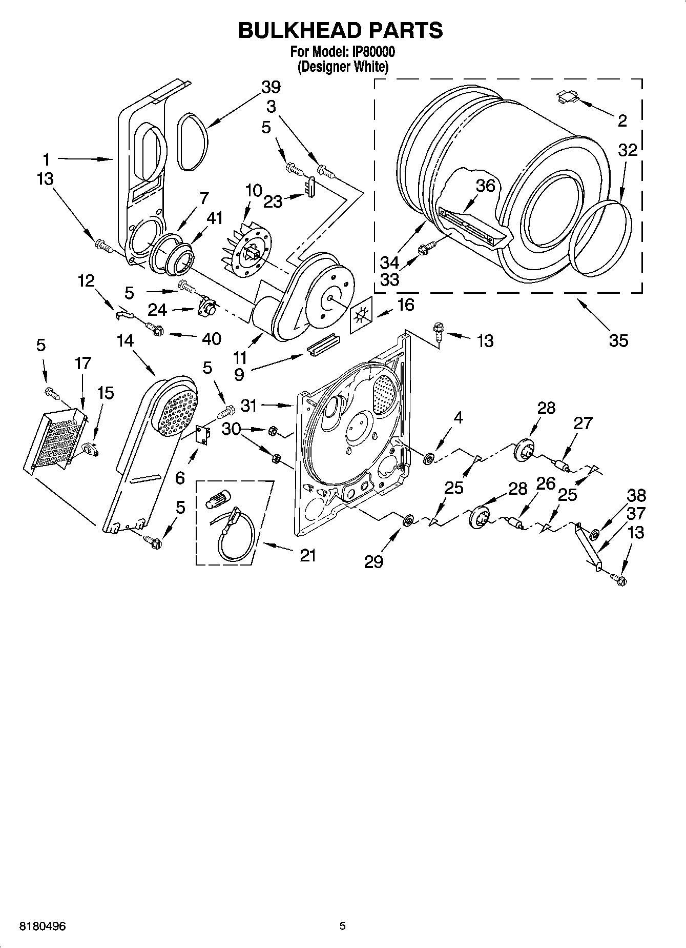 03 - BULKHEAD PARTS, OPTIONAL PARTS (NOT INCLUDED)