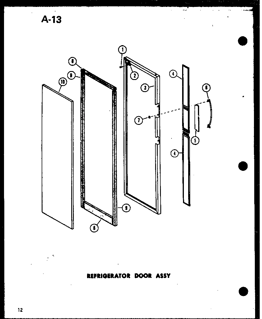 09 - REF DOOR ASSY