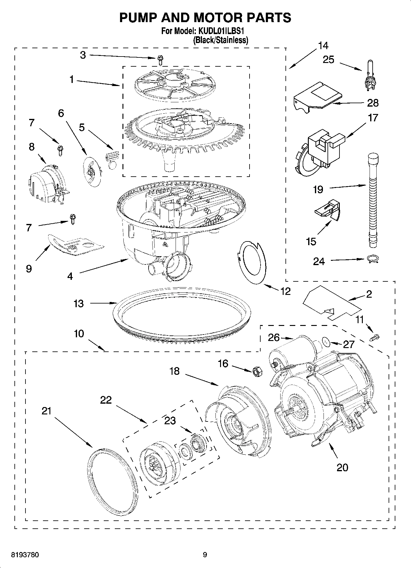 08 - PUMP AND MOTOR PARTS